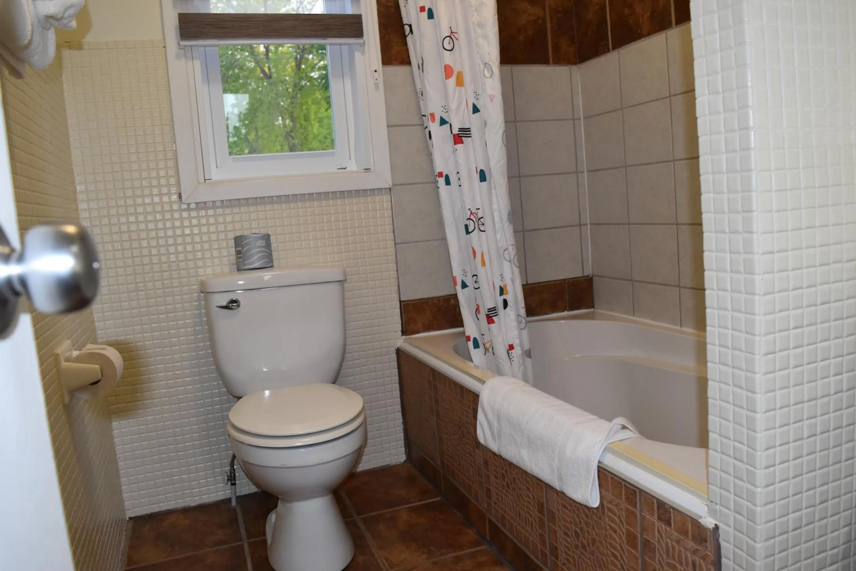 Bathroom in Motel de L'Anse et Camping Rimouski