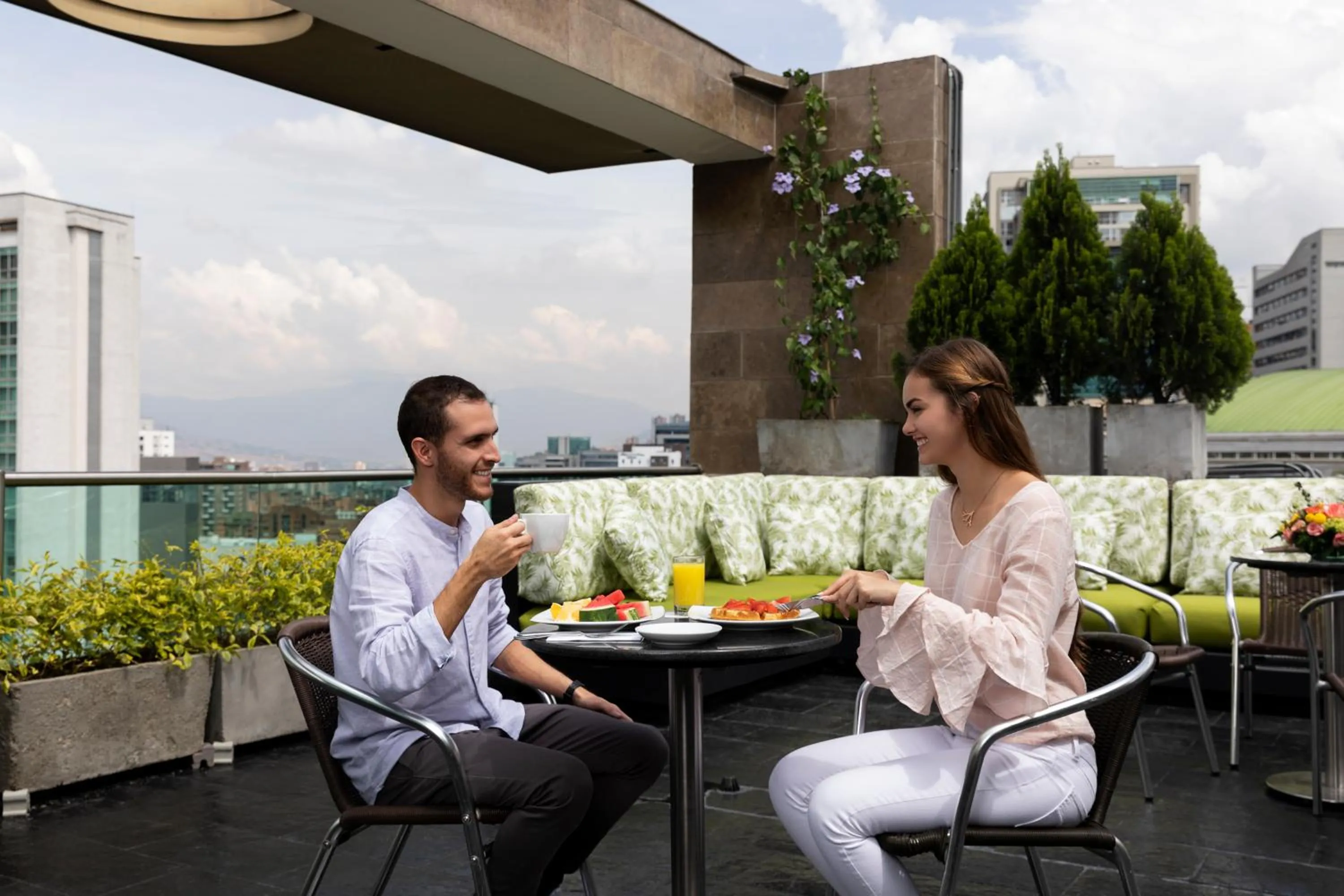 Garden in Hotel bh El Poblado