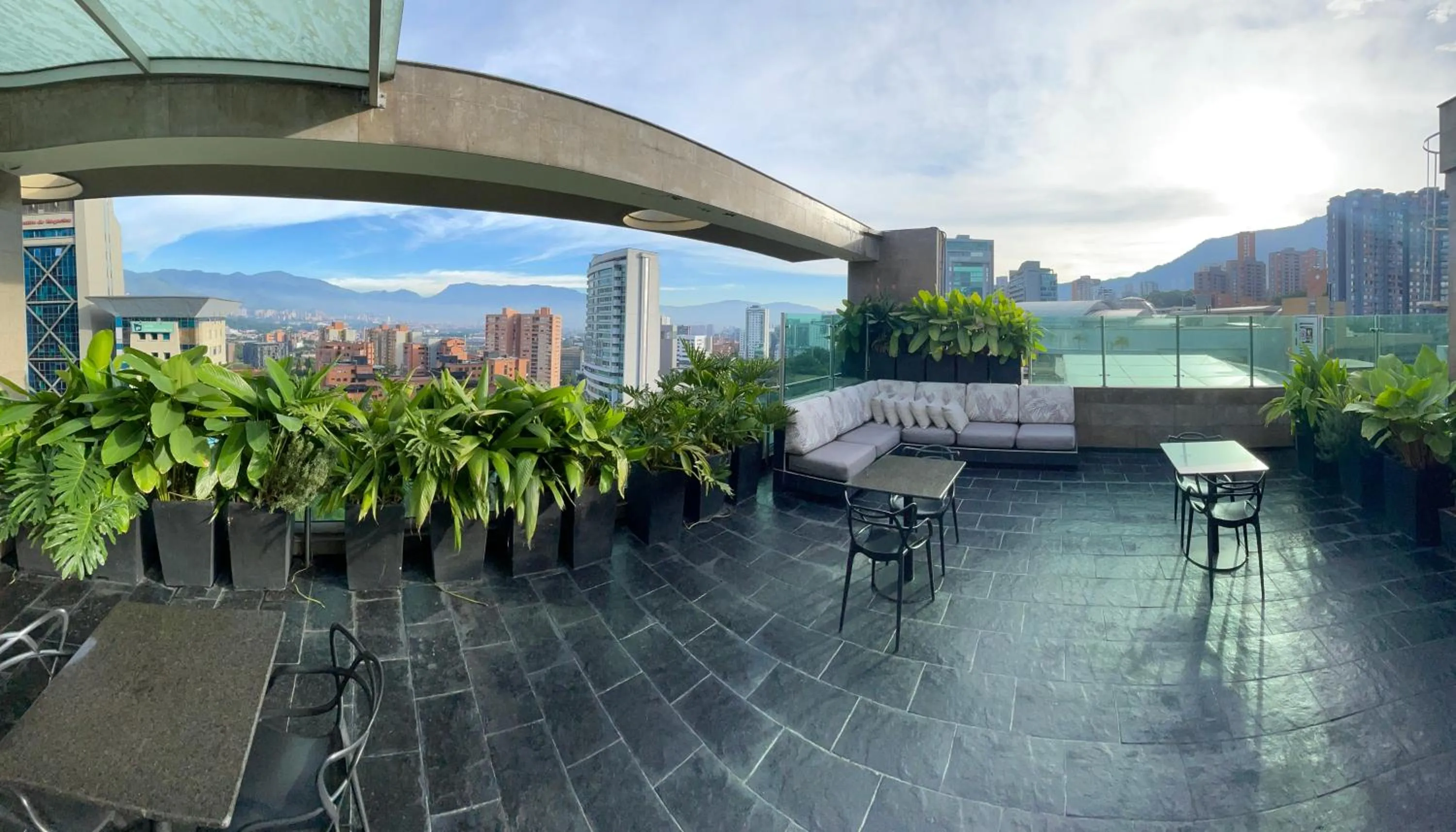 Balcony/Terrace in Hotel bh El Poblado