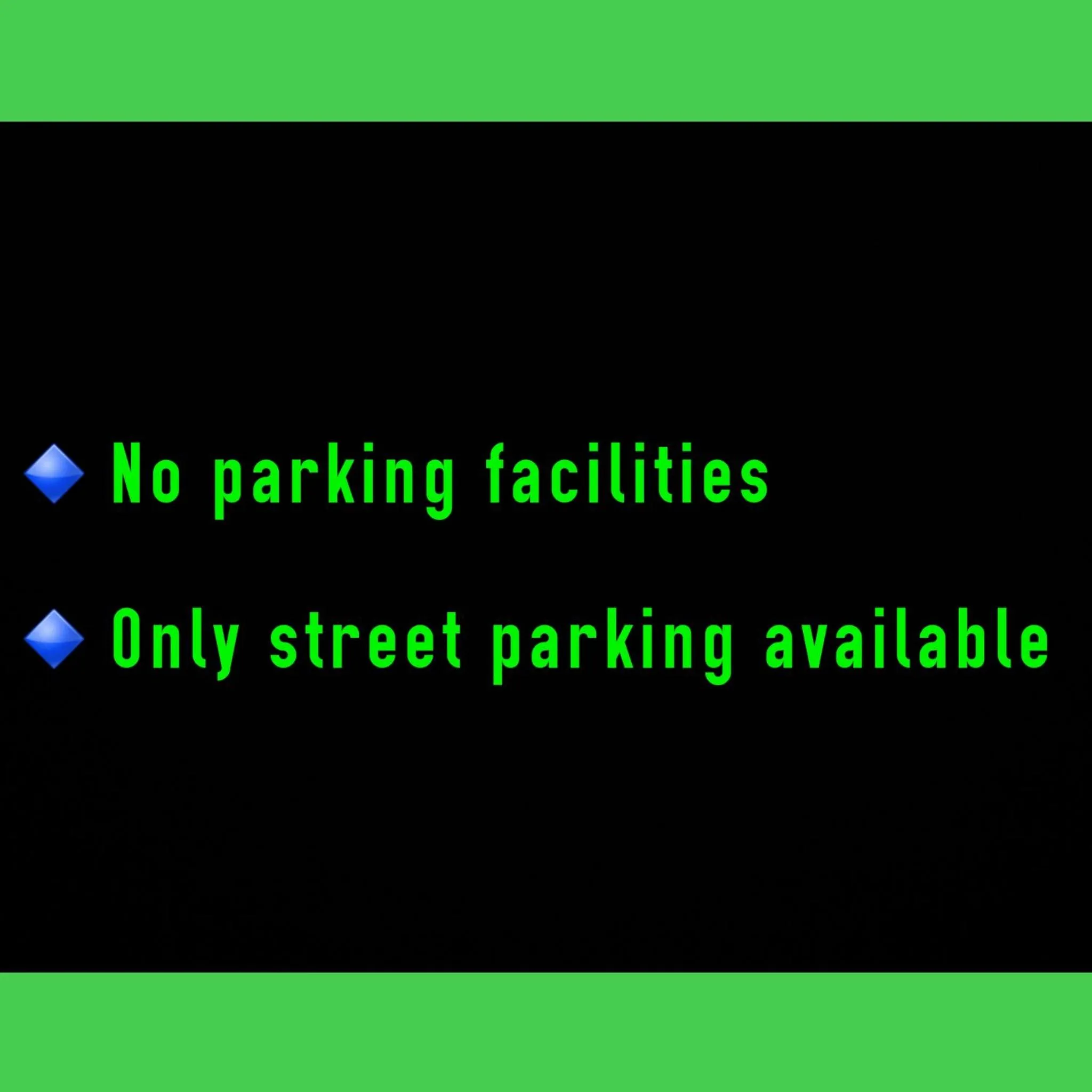 Parking in Glorious Nature Inn