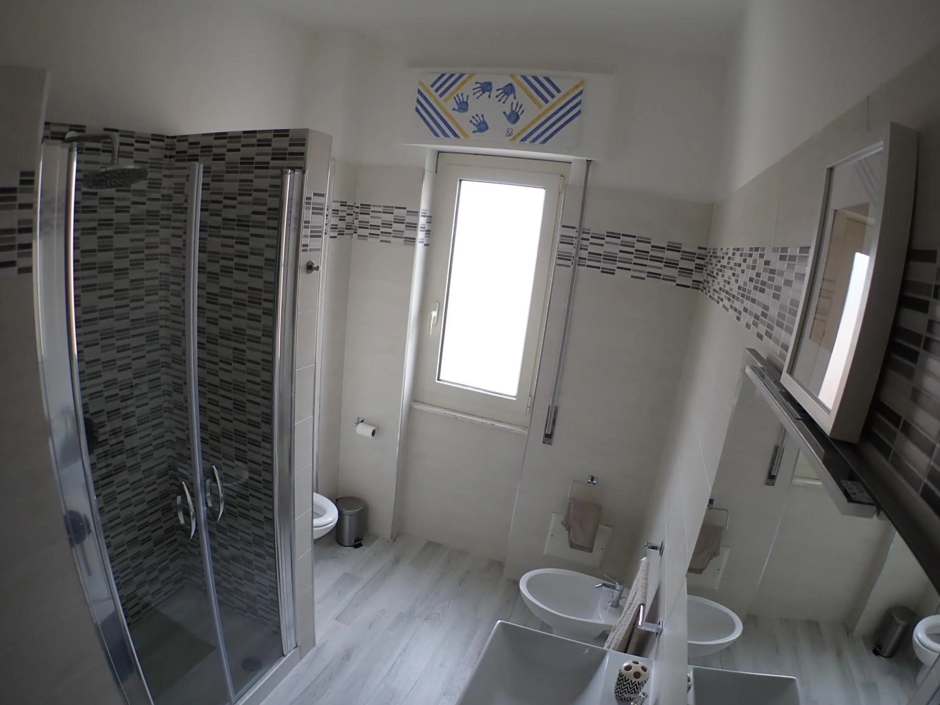 Bathroom in B&B ART Caserta Centro