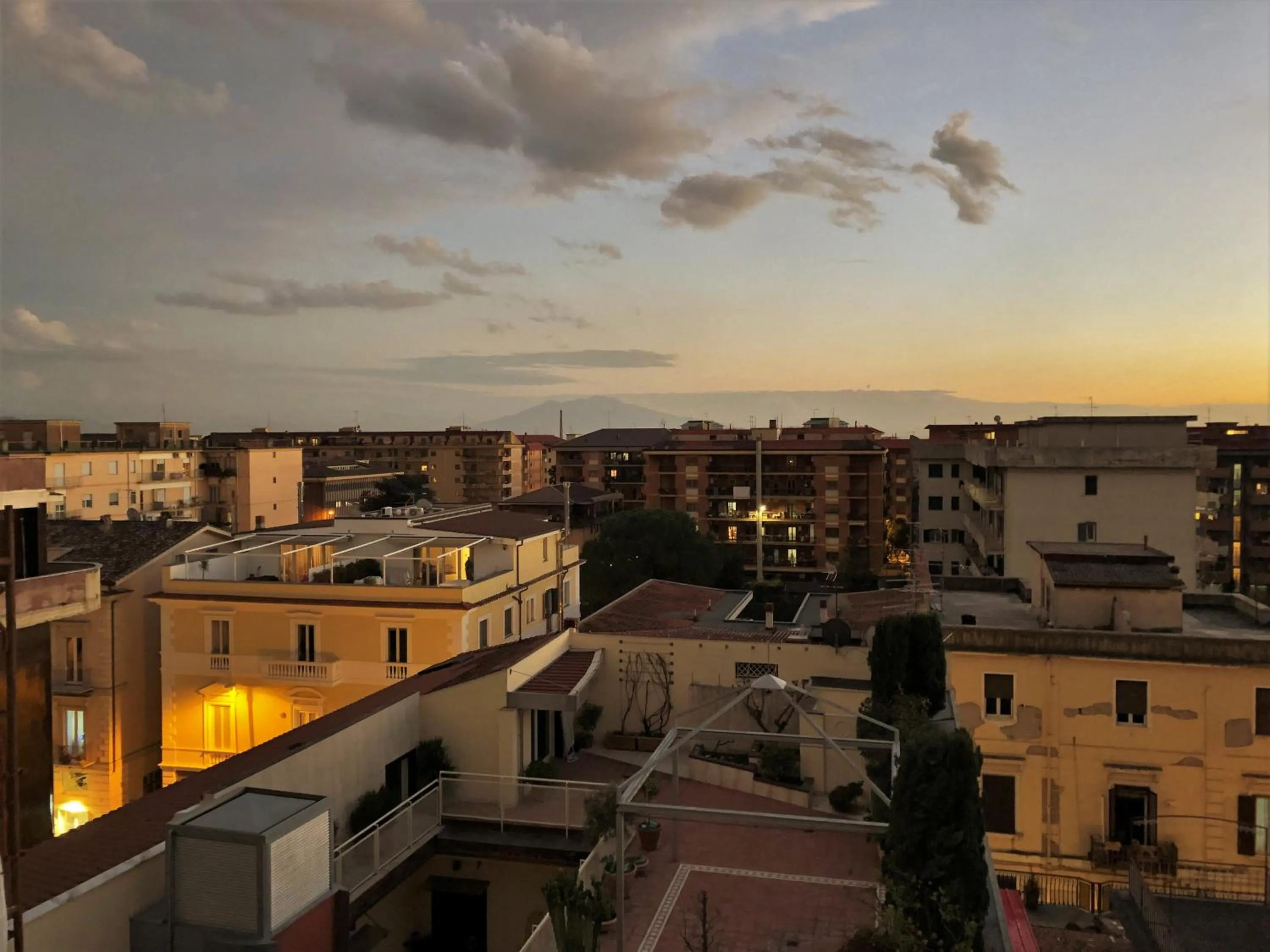 City view in B&B ART Caserta Centro
