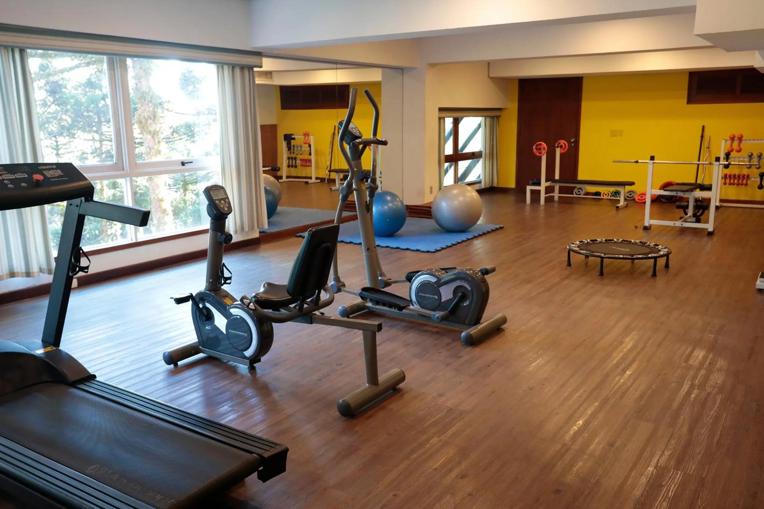 Fitness centre/facilities in Tri Hotel