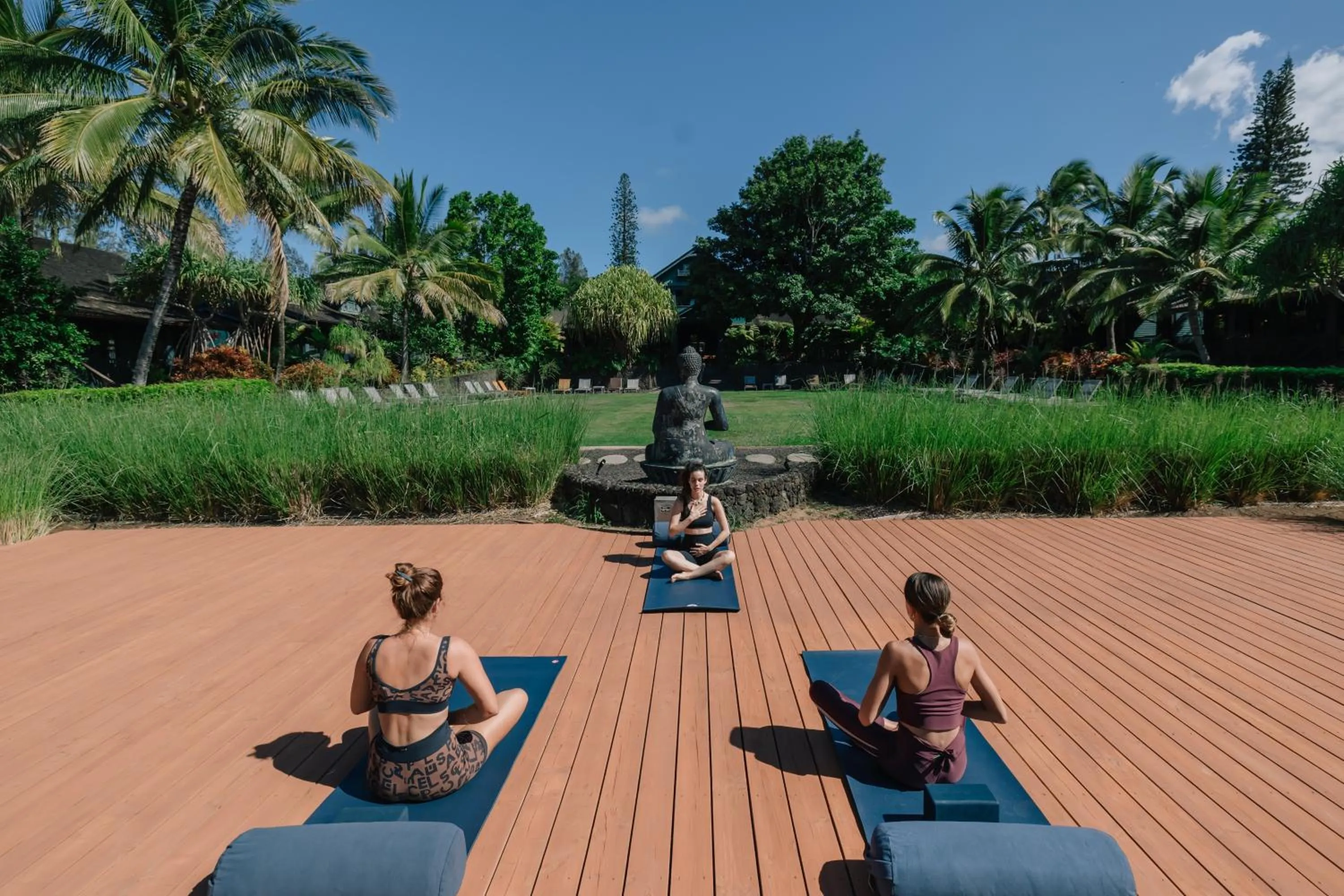 Fitness centre/facilities in Lumeria Maui, Educational Retreat Center