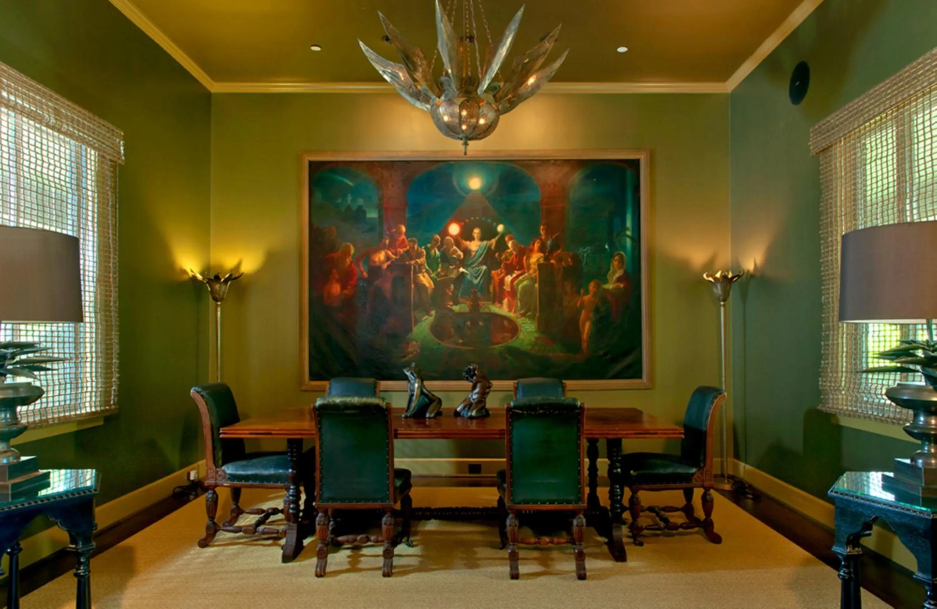 Meeting/conference room in Lumeria Maui, Educational Retreat Center