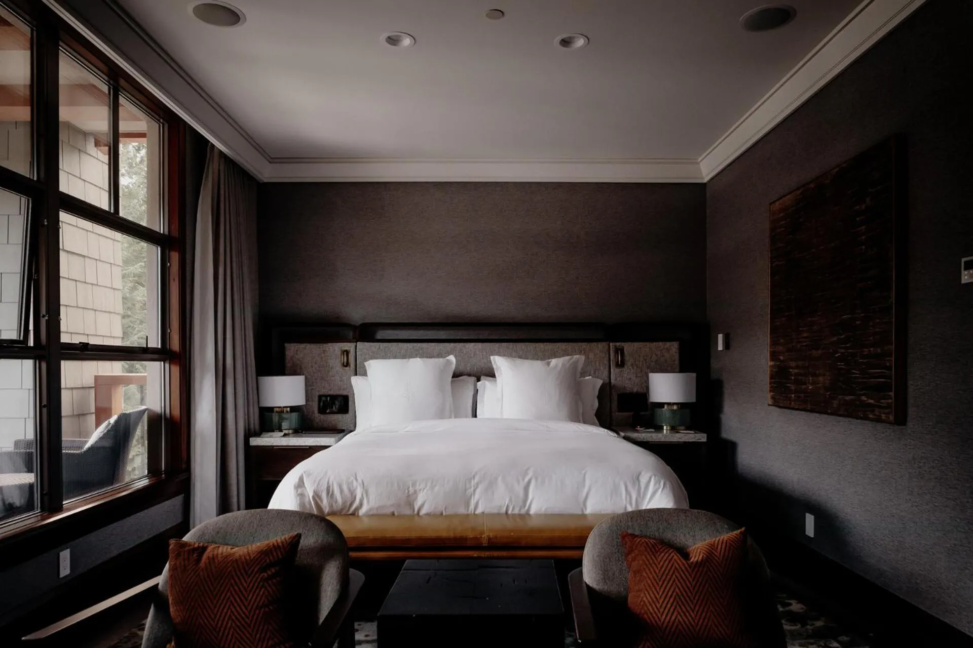 Bed in Four Seasons Resort Whistler