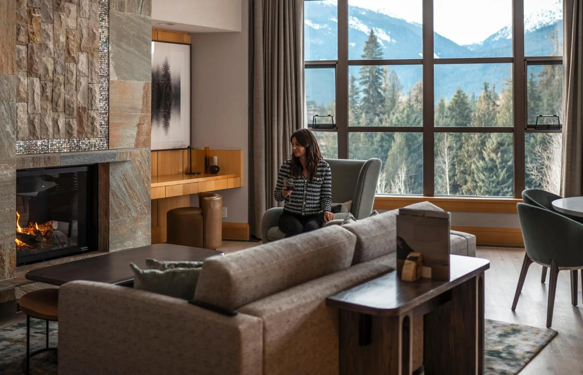 Living room in Four Seasons Resort Whistler