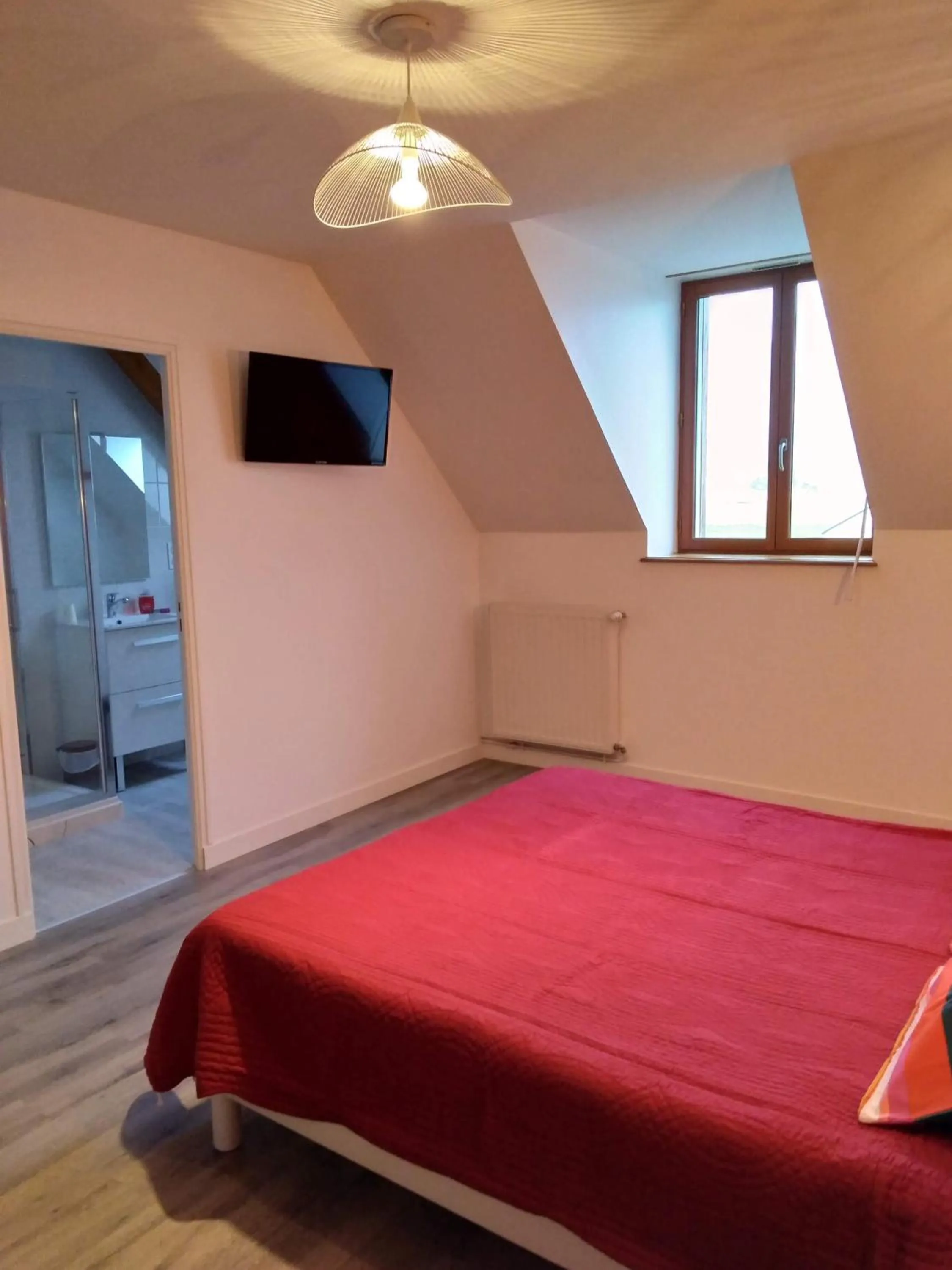 Photo of the whole room, Bed in Vent des Grèves