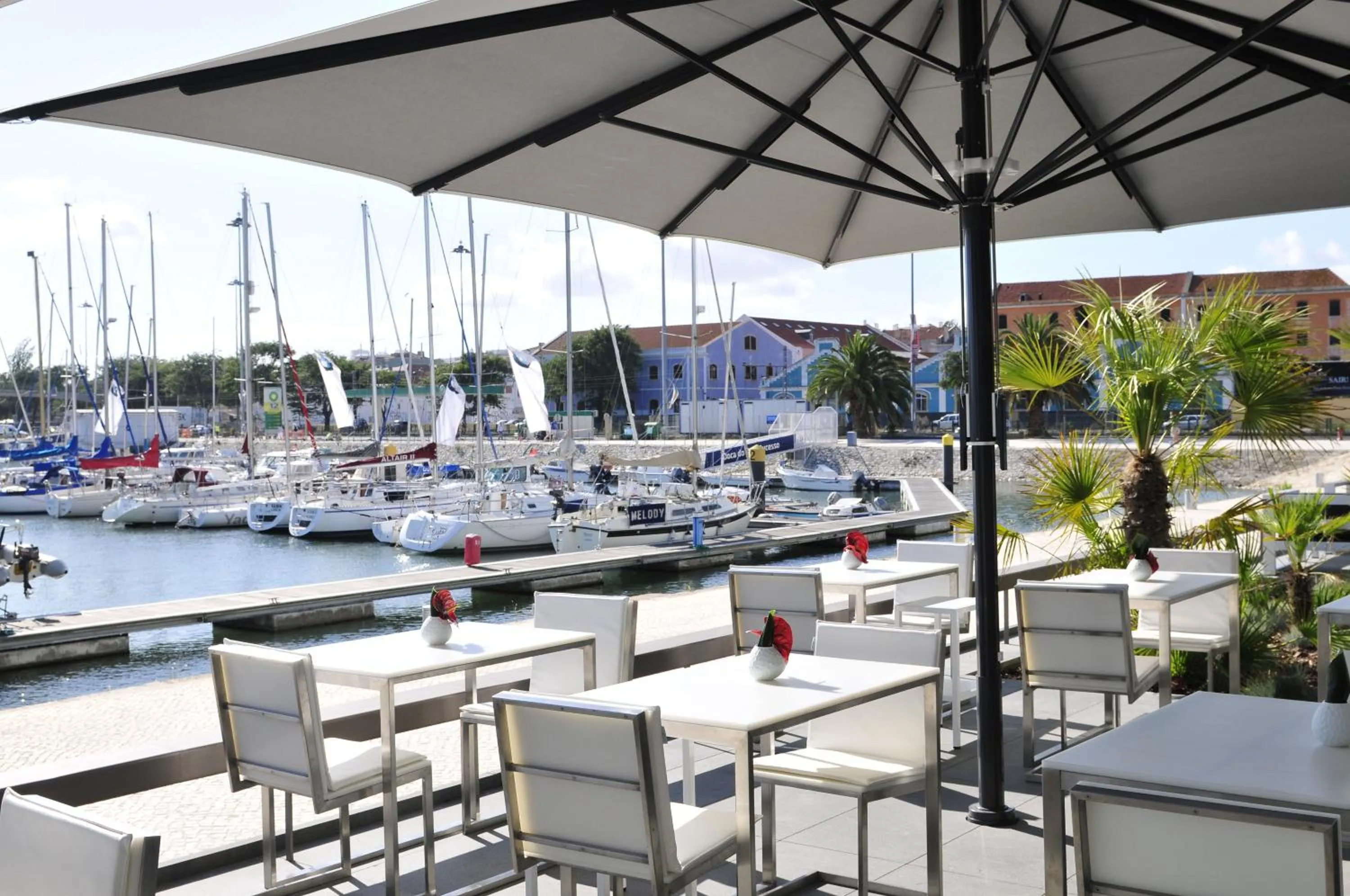 Patio in Altis Belem Hotel & Spa, a Member of Design Hotels