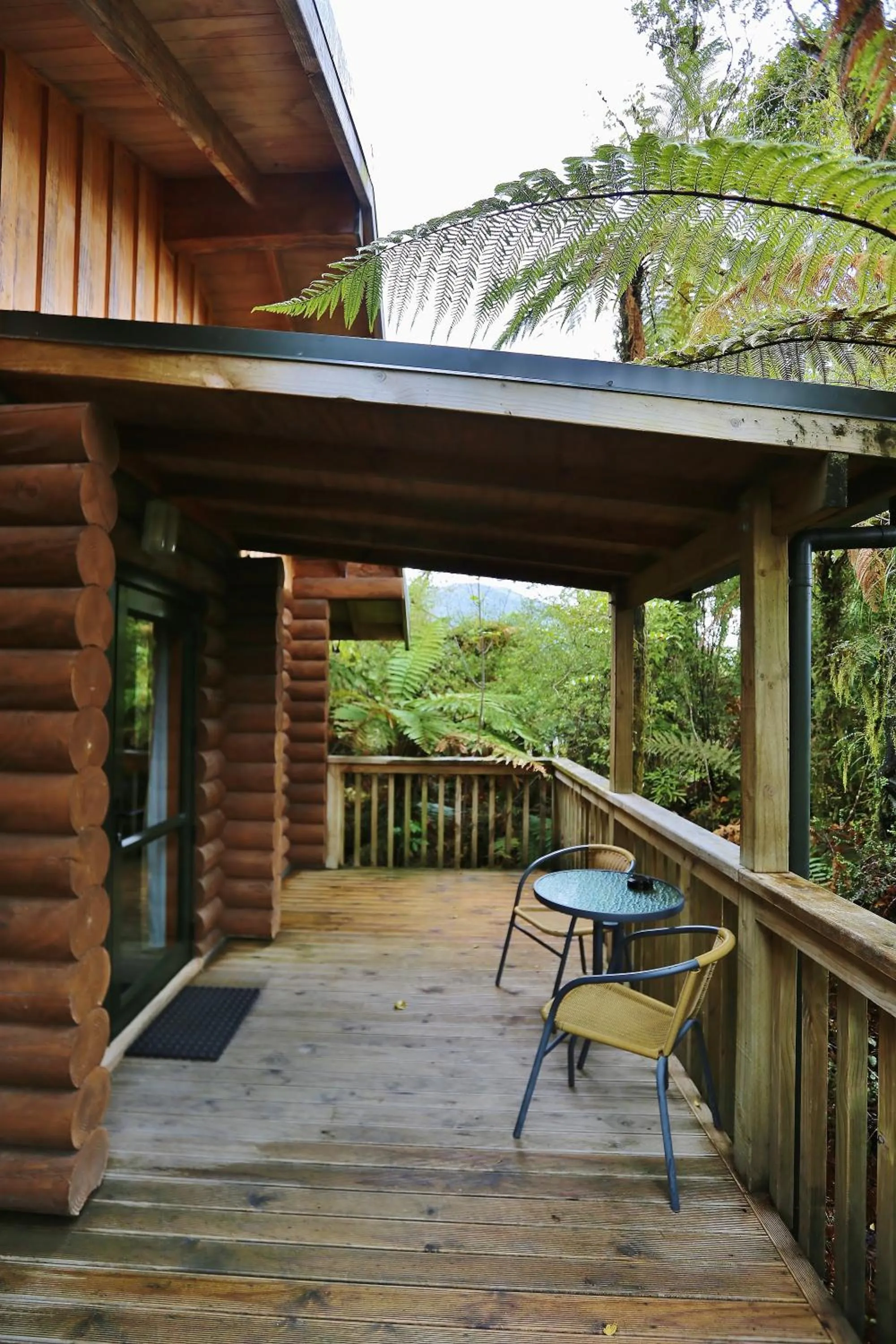 Patio in Rainforest Retreat