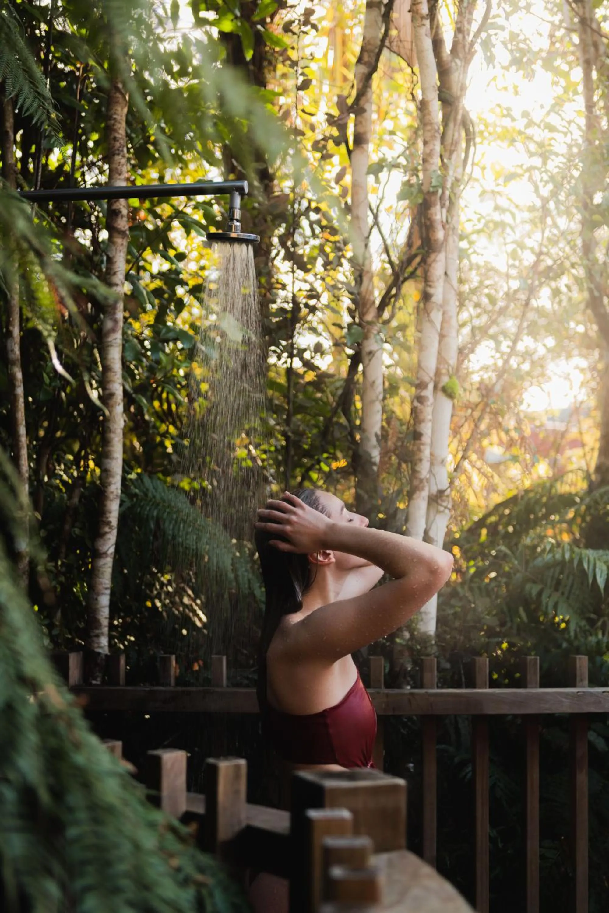 Shower in Rainforest Retreat