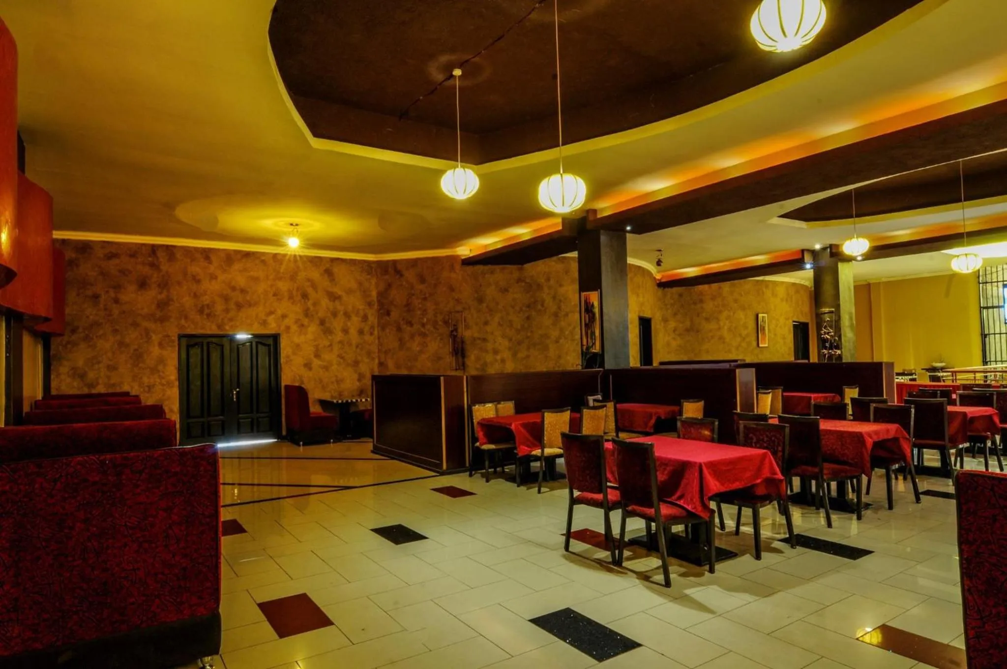 Restaurant/places to eat in Freedom City Hotel Najjanankumbi Kamapala