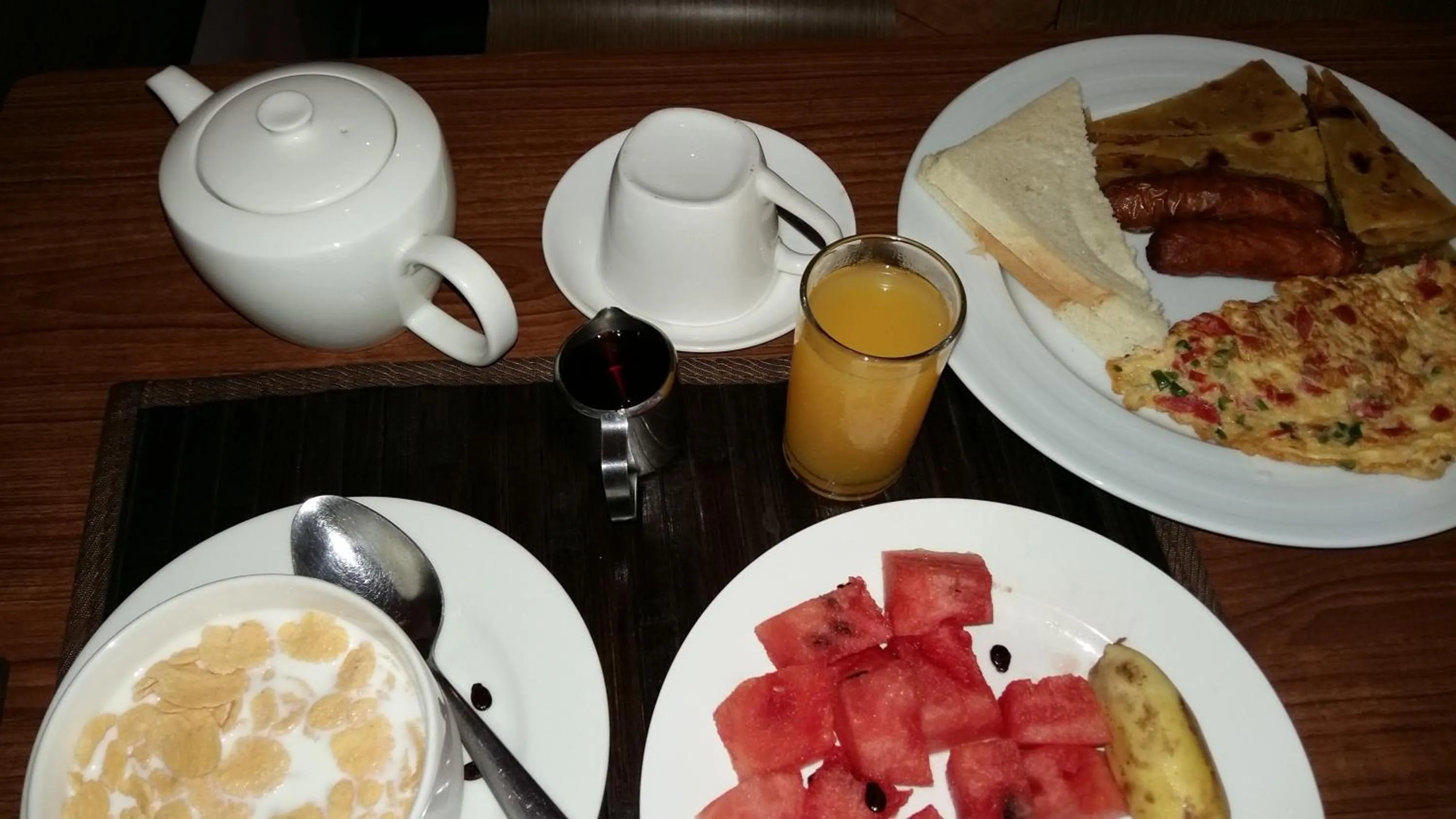 Continental breakfast in Freedom City Hotel Najjanankumbi Kamapala
