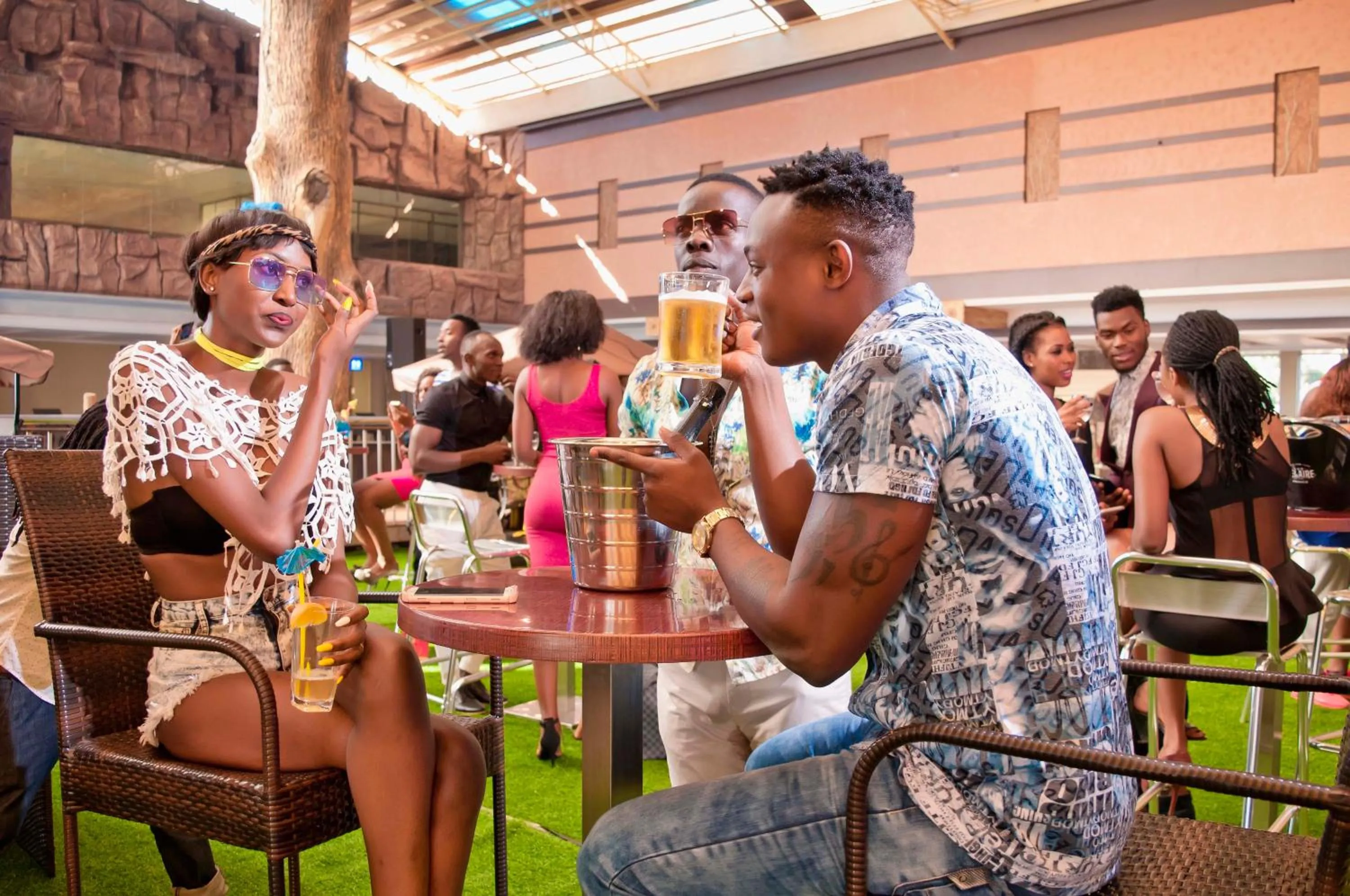 Restaurant/places to eat in Freedom City Hotel Najjanankumbi Kamapala