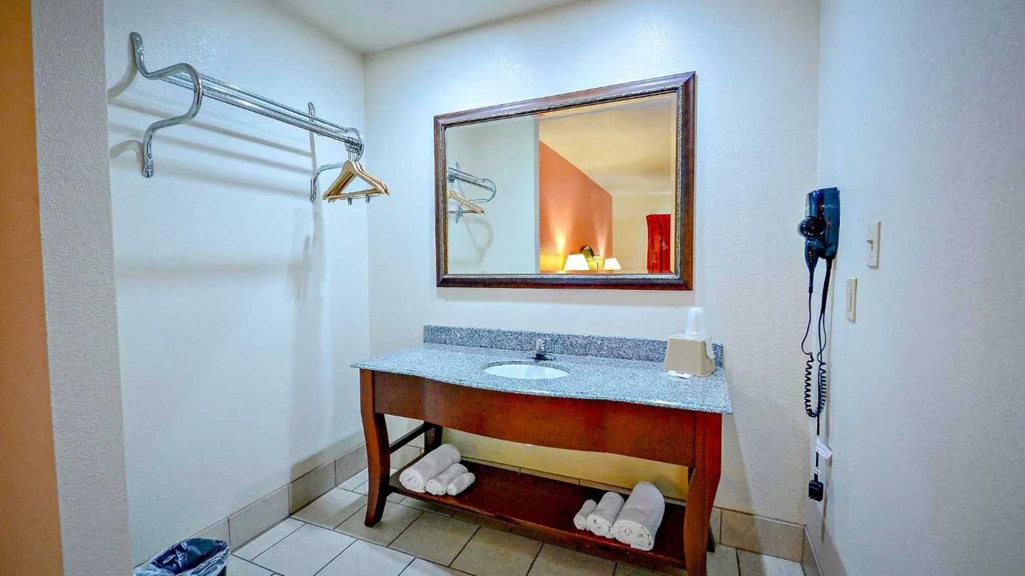 Bathroom in Motel 6-Atoka, OK