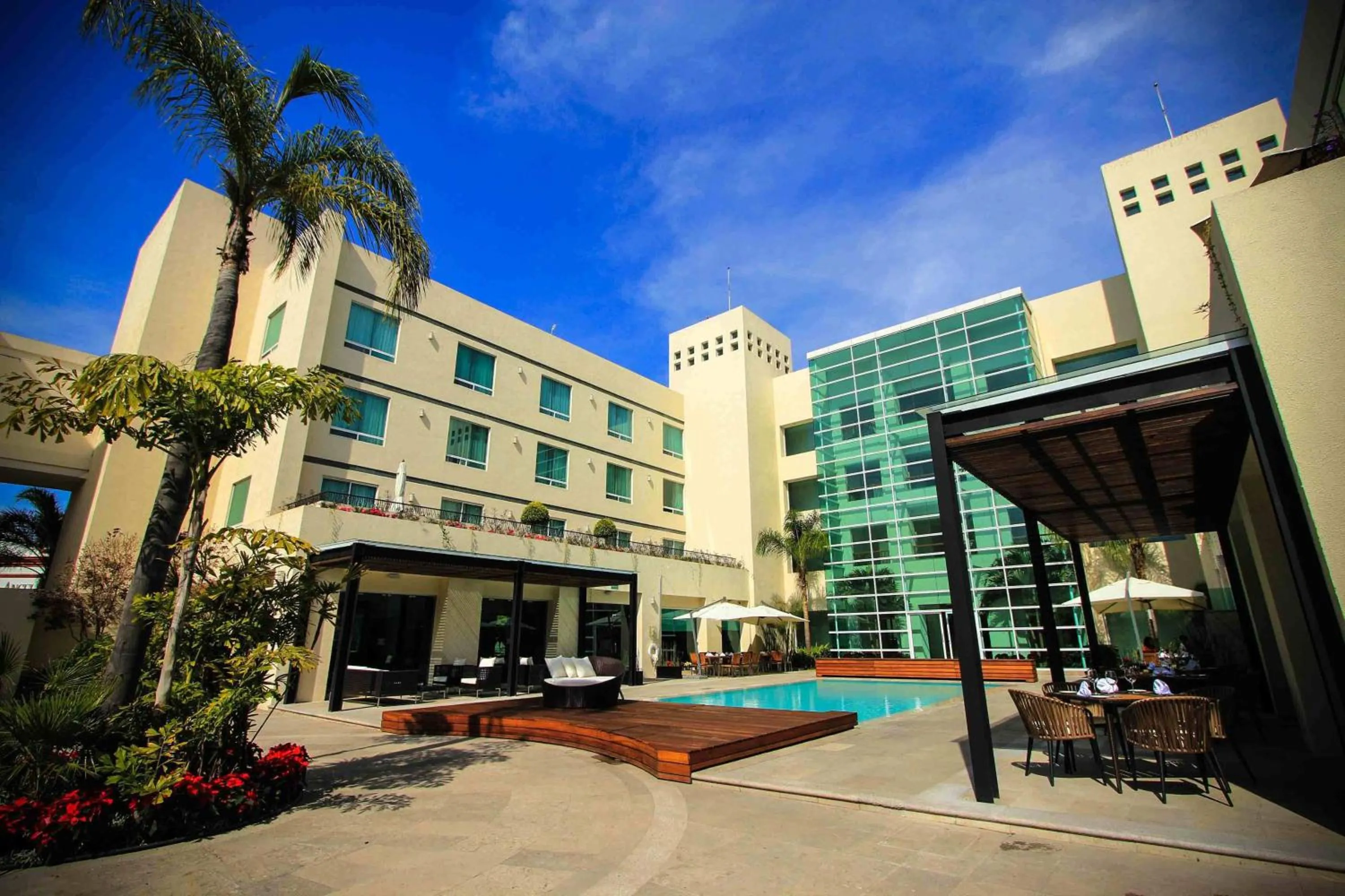 On site in Radisson Poliforum Plaza Hotel Leon