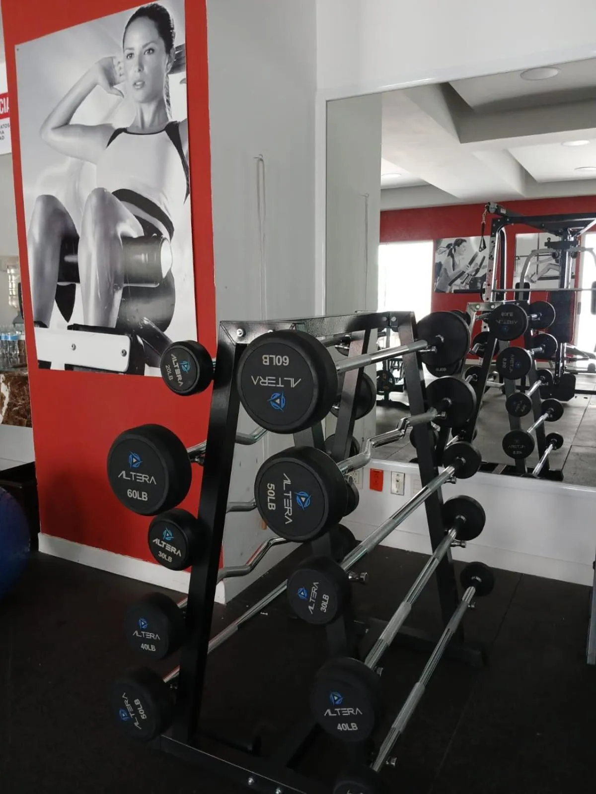Fitness centre/facilities in Radisson Poliforum Plaza Hotel Leon