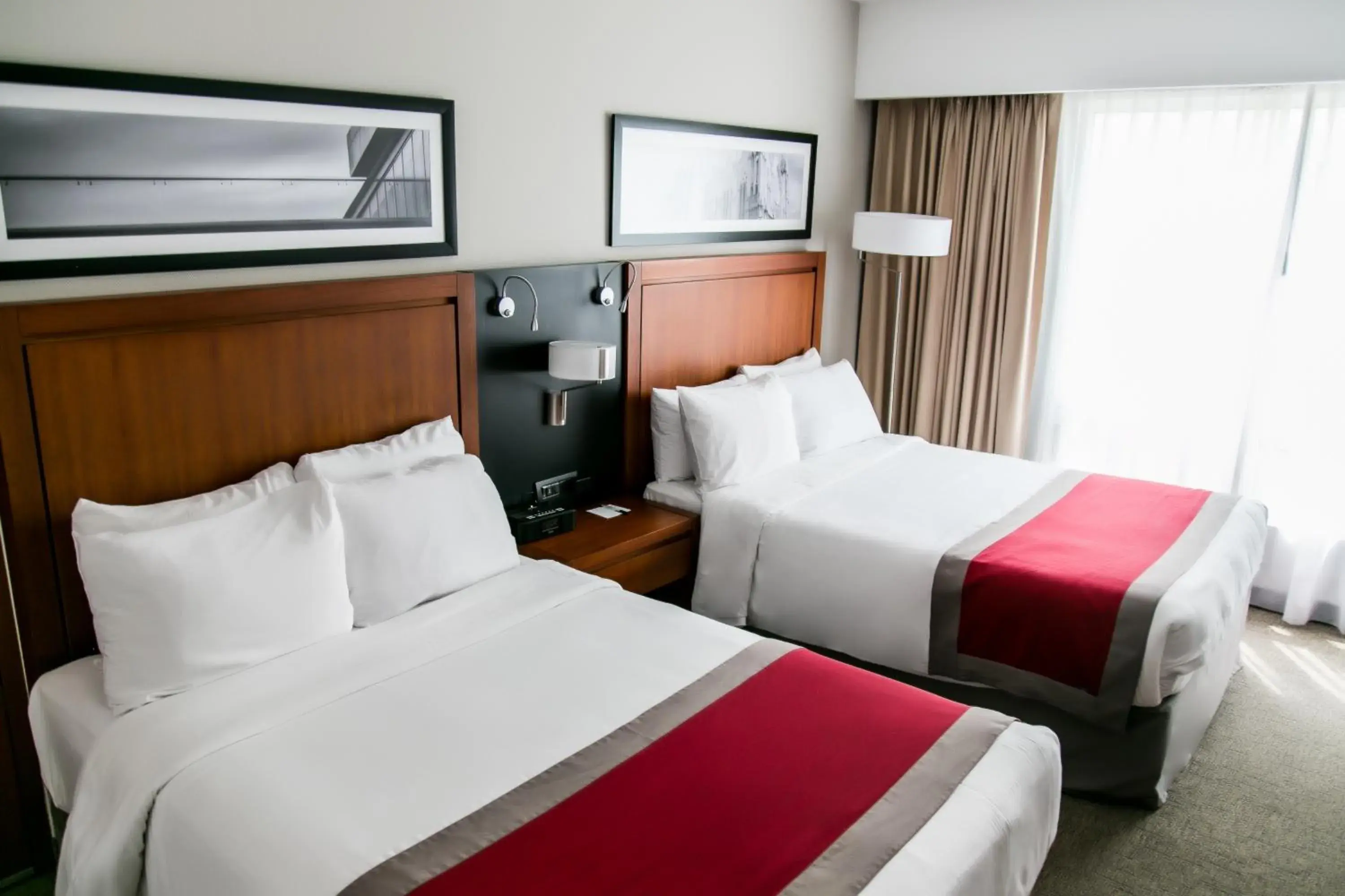 Quadruple Room with Pool View - Non Smoking in Radisson Poliforum Plaza Hotel Leon Quadruple Room with Pool View - Non Smoking in Radisson Poliforum Plaza Hotel Leon