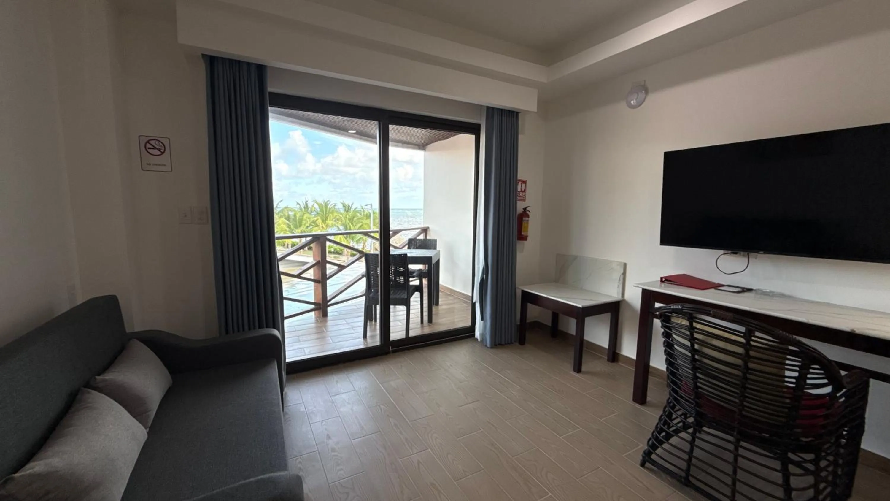 Seating area in Captain Morgan's Retreat