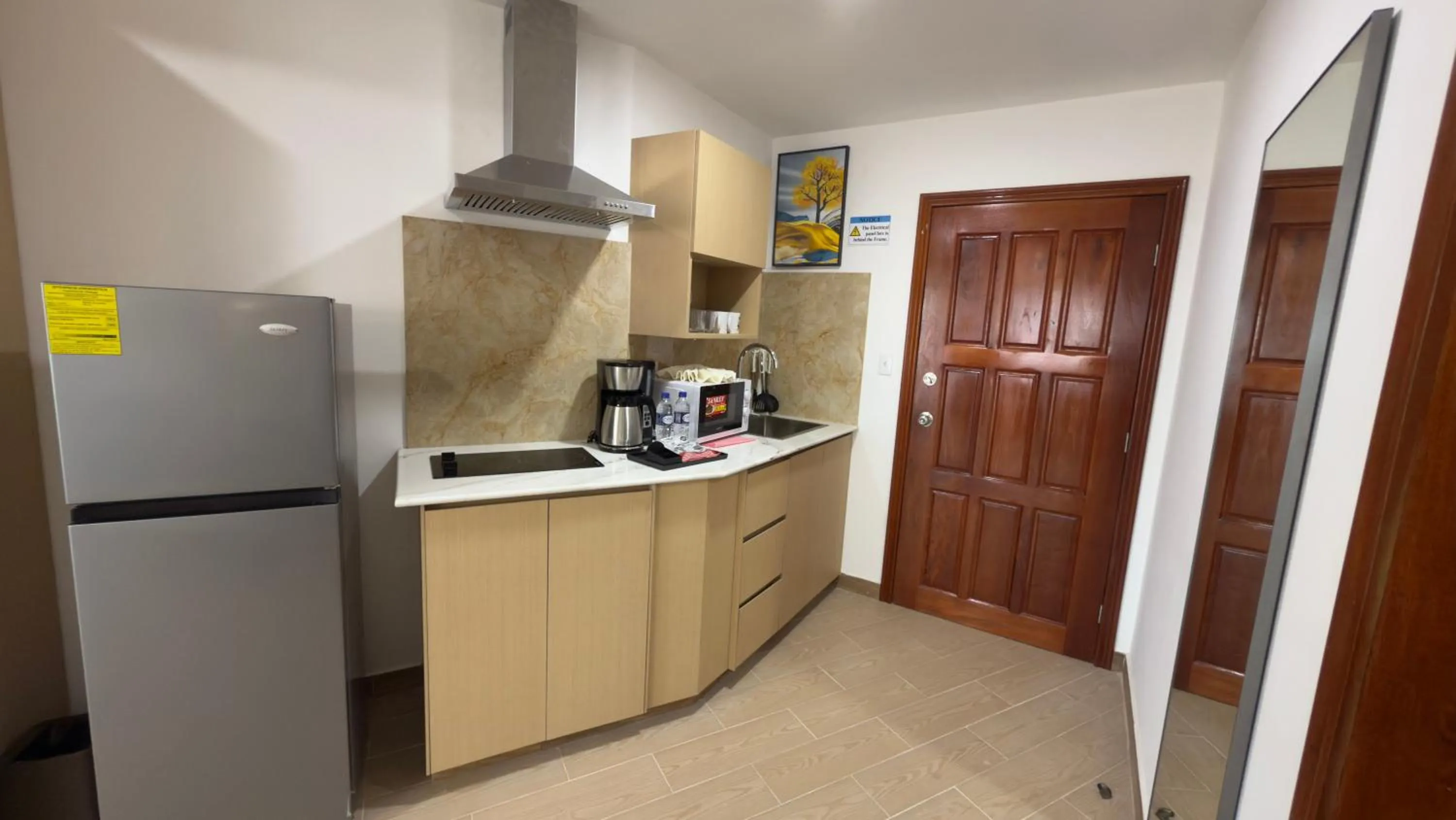 Kitchen or kitchenette in Captain Morgan's Retreat