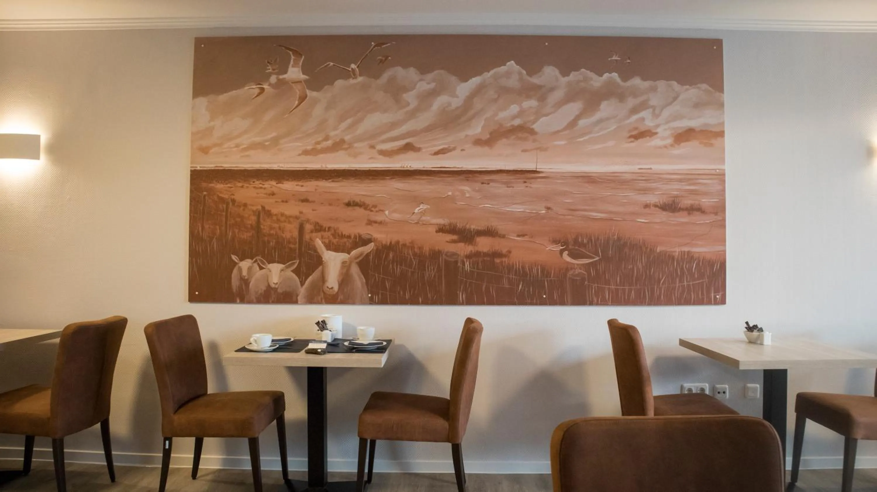 Decorative detail in Hotel Am Friesenstrand