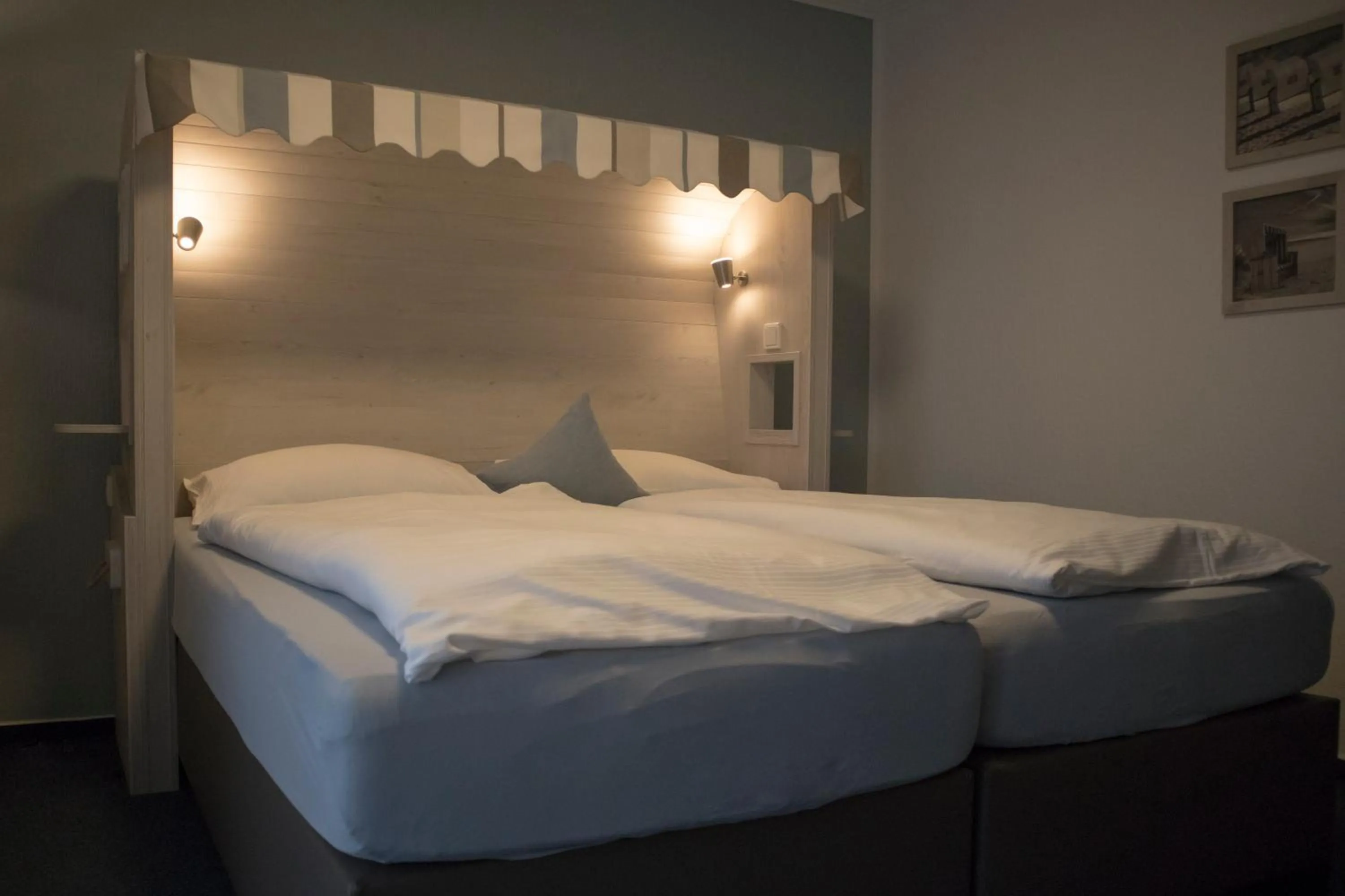 Bed in Hotel Am Friesenstrand