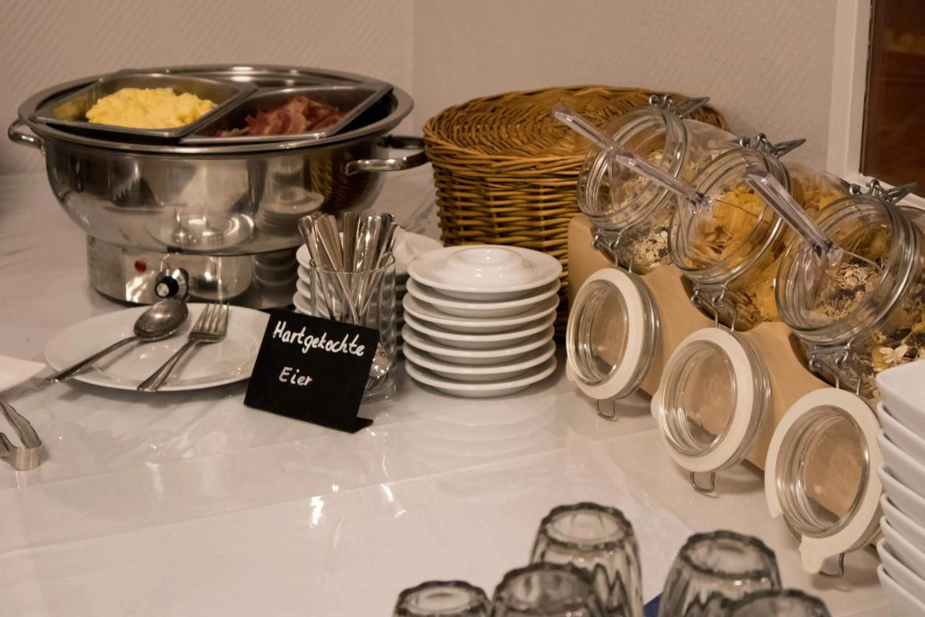 Food and drinks in Hotel Am Friesenstrand