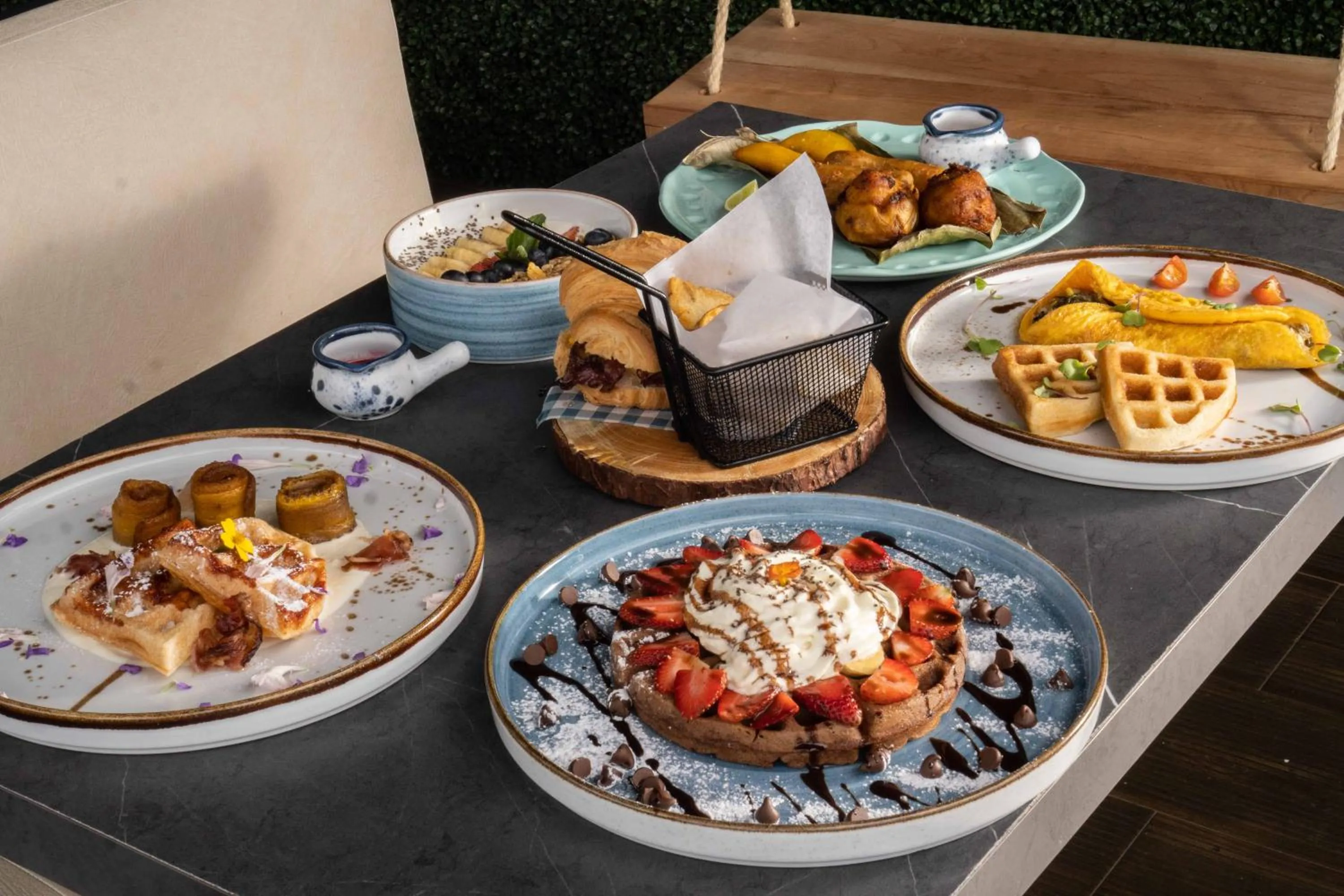 Breakfast in Hotel Plaza del Lili