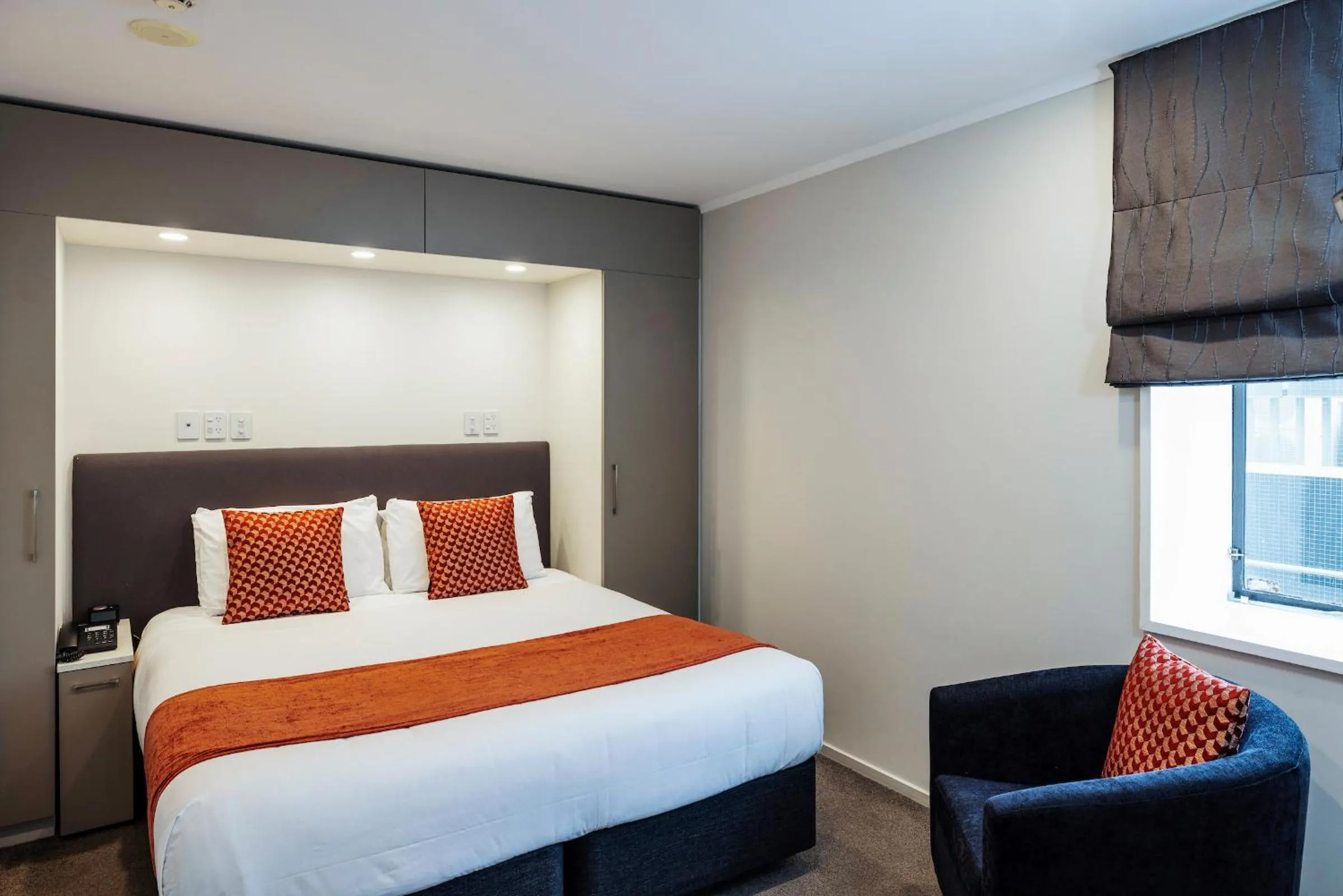 Bed in Quest on Johnston Serviced Apartments