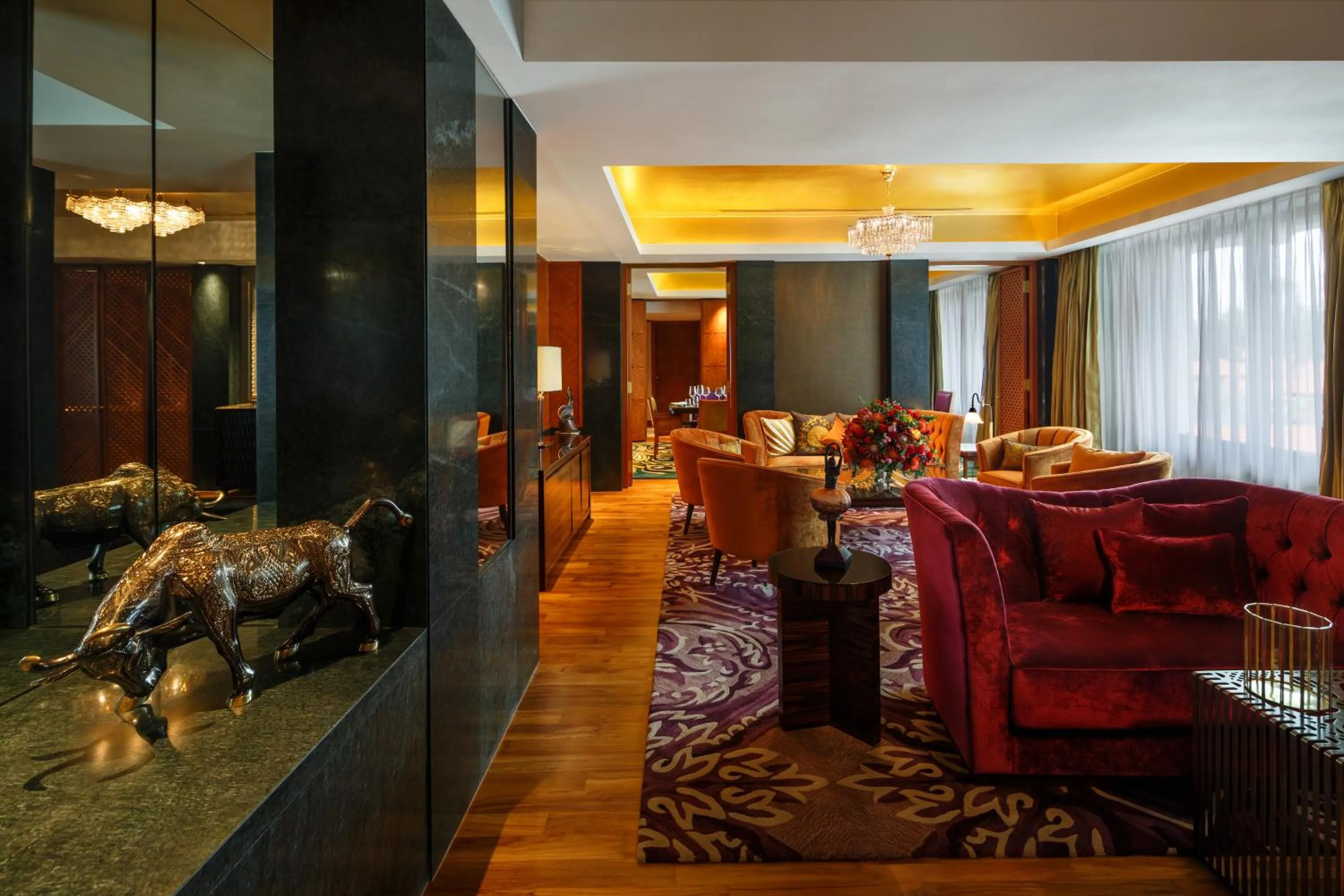 Photo of the whole room in Sofitel Singapore Sentosa