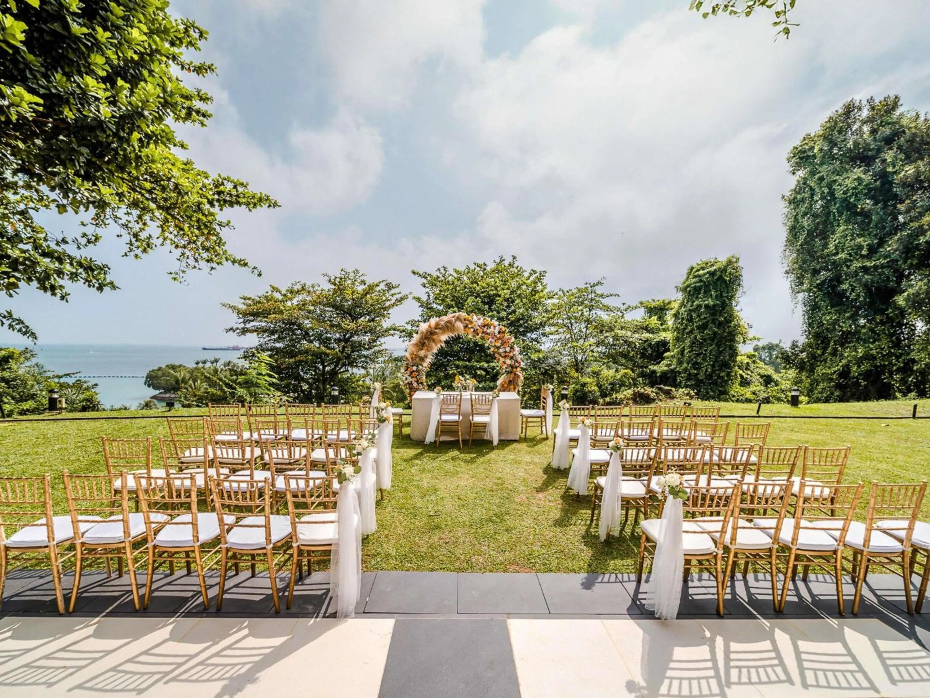 wedding in Sofitel Singapore Sentosa