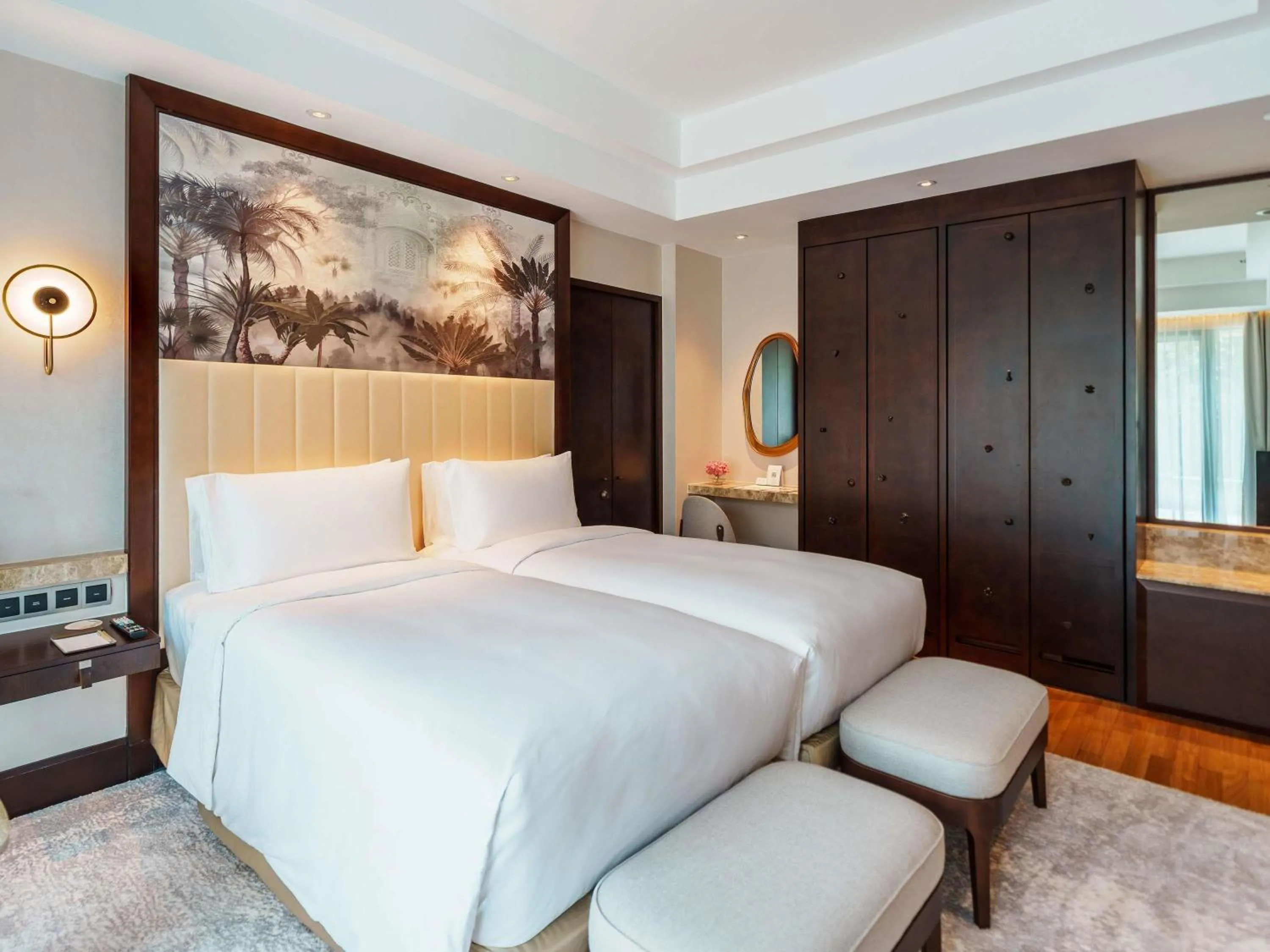 Bedroom, Bed in Sofitel Singapore Sentosa