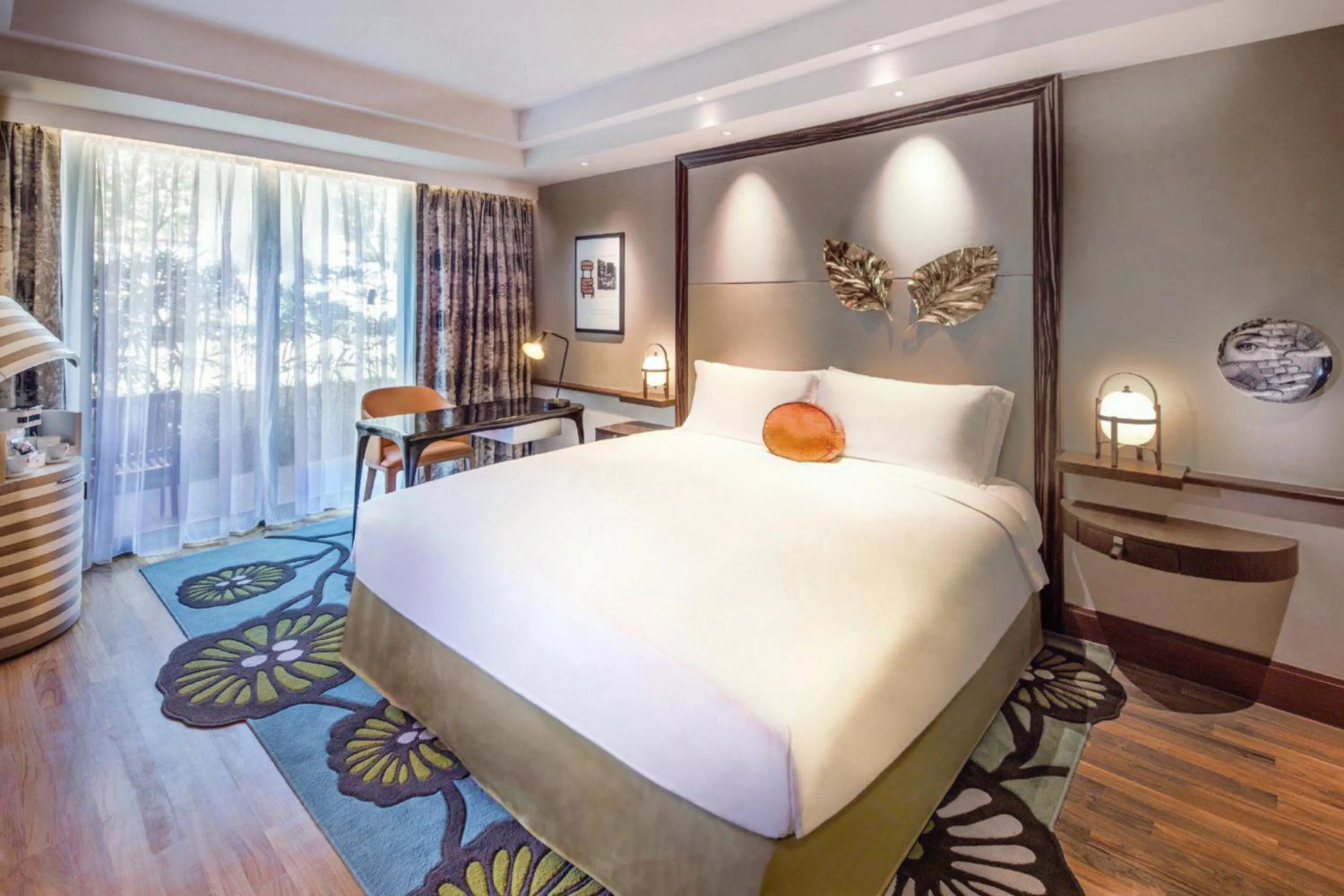 Bedroom, Bed in Sofitel Singapore Sentosa