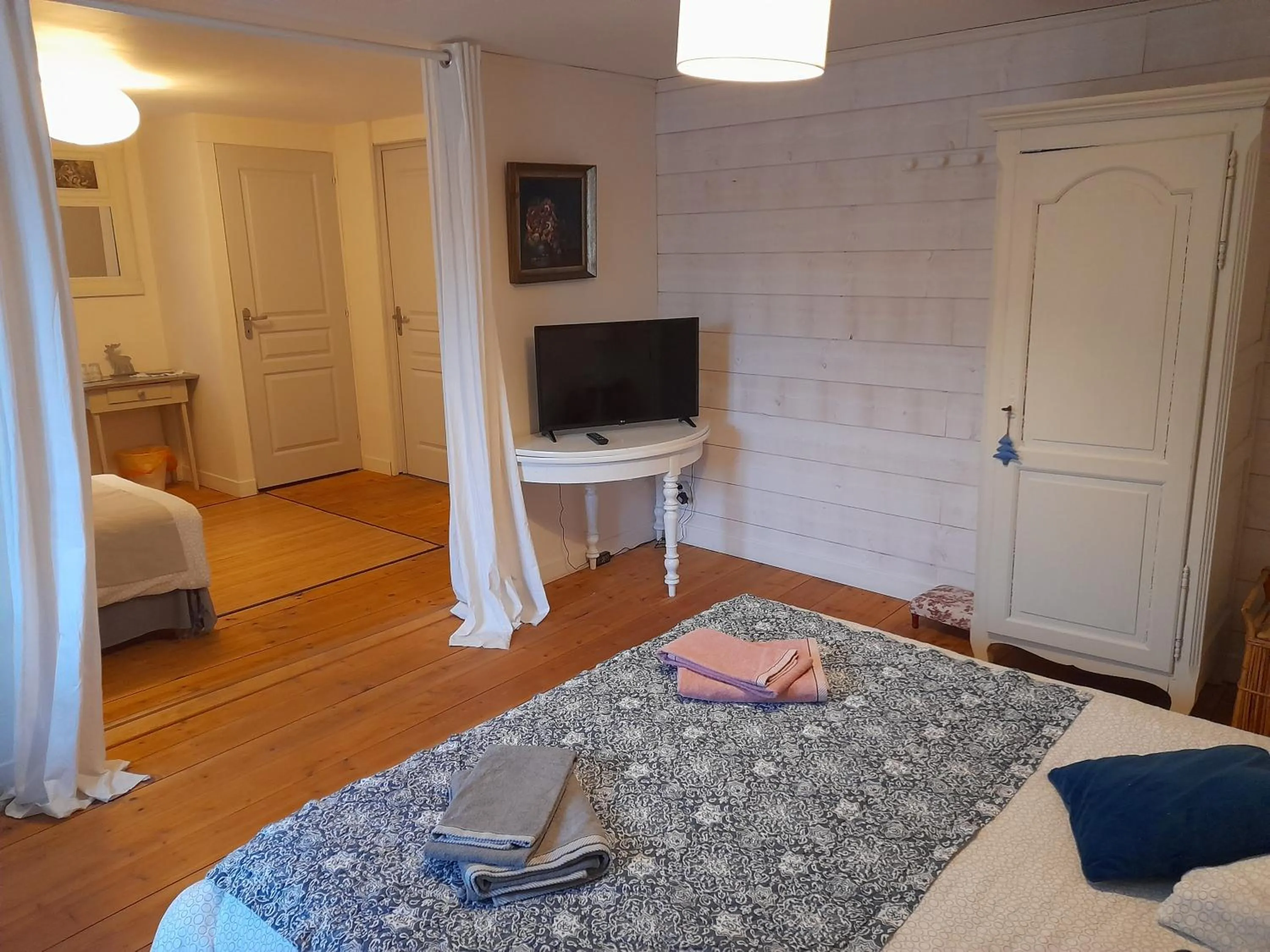 Bed in La maison du vannier