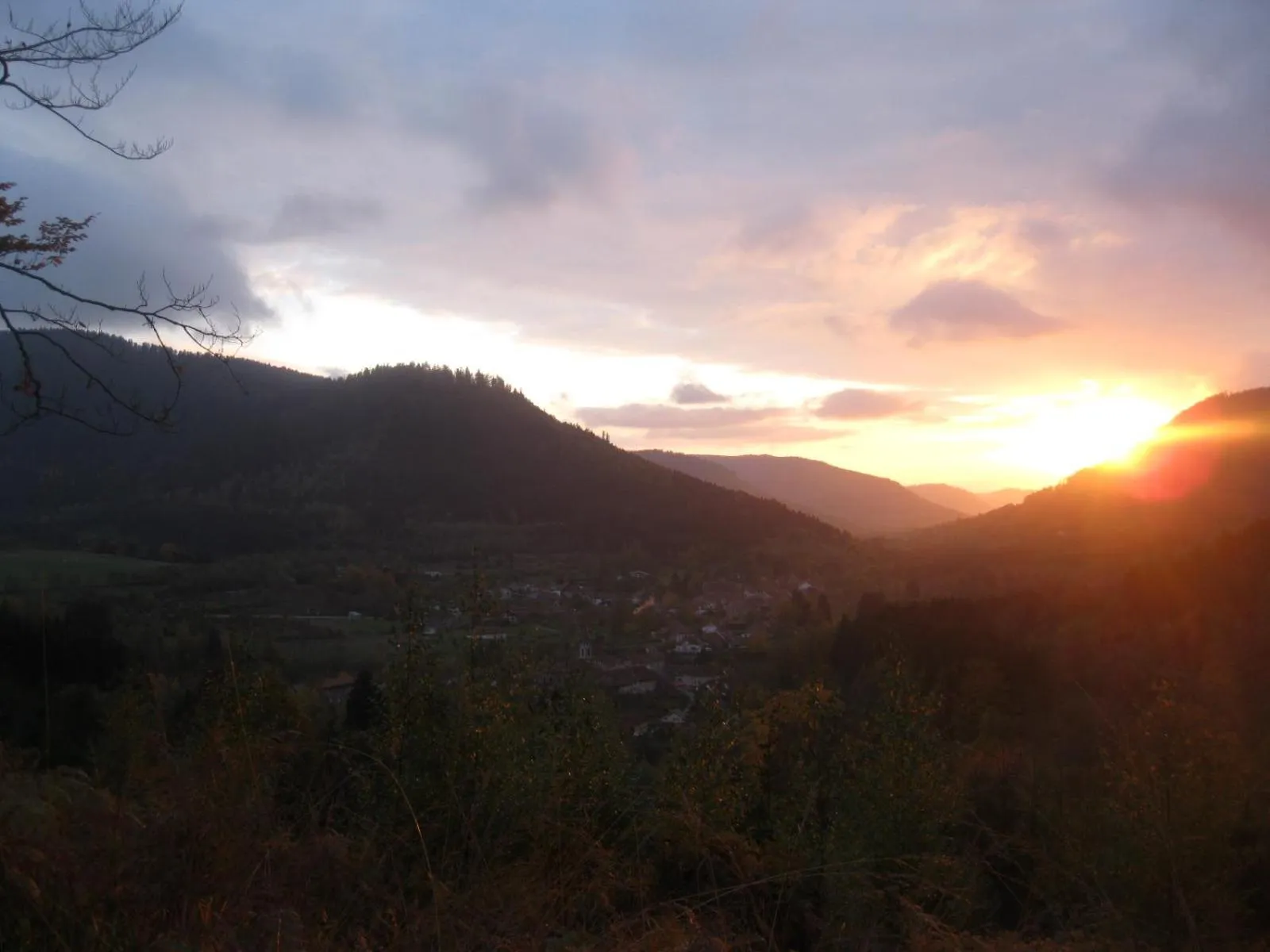 Hiking in La maison du vannier