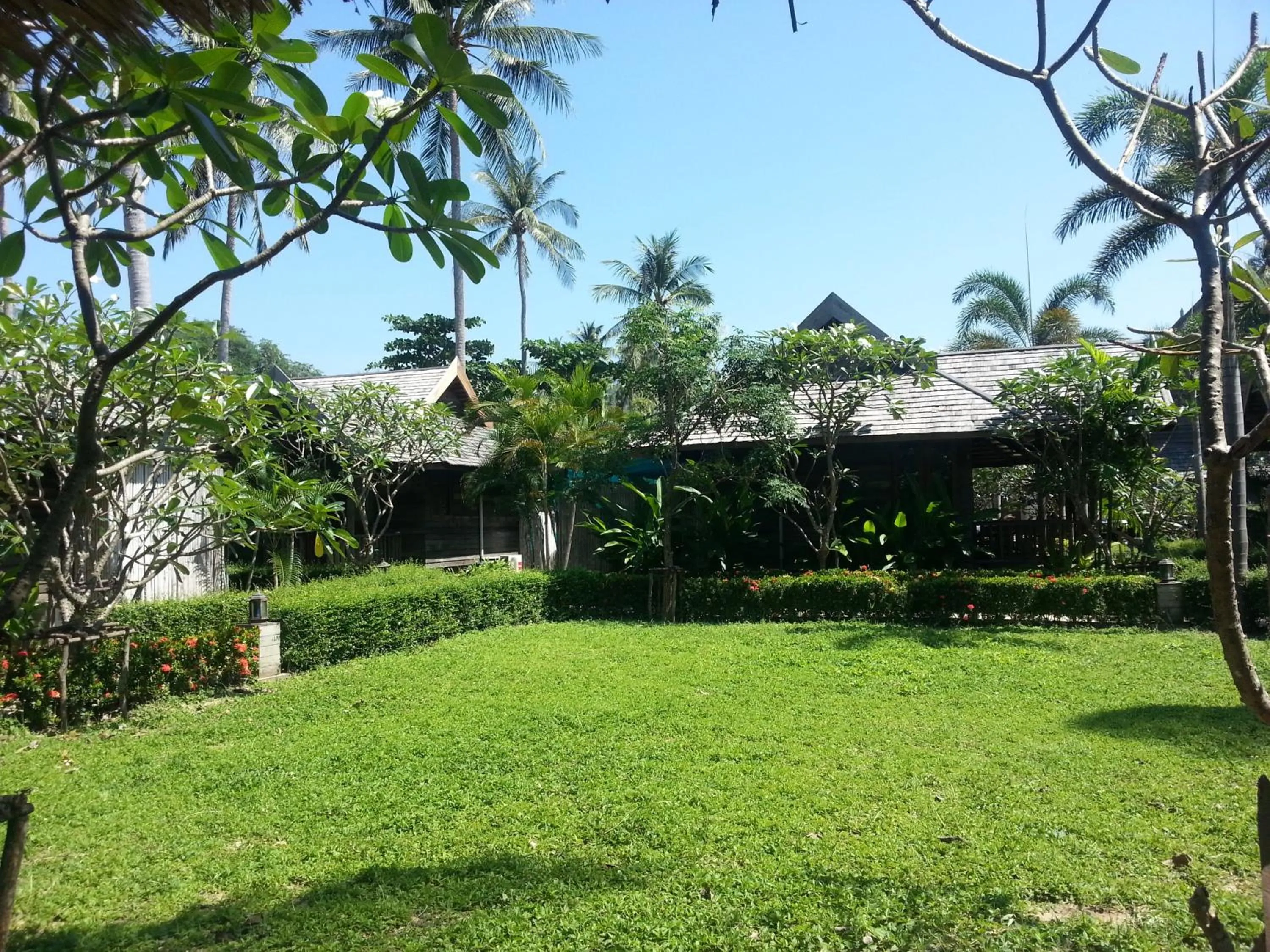 Garden view in New Ozone Resort & Spa