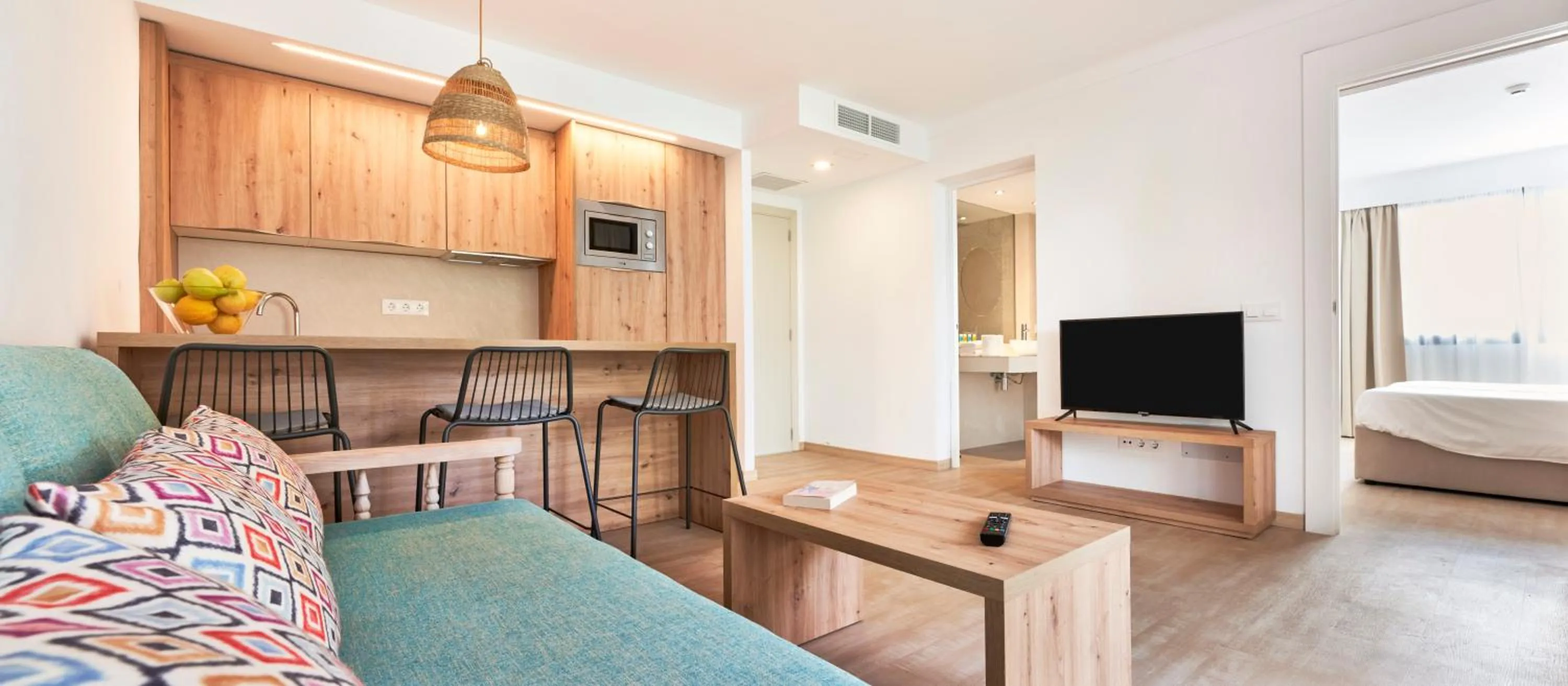 Living room in Apartamentos S'Olivera