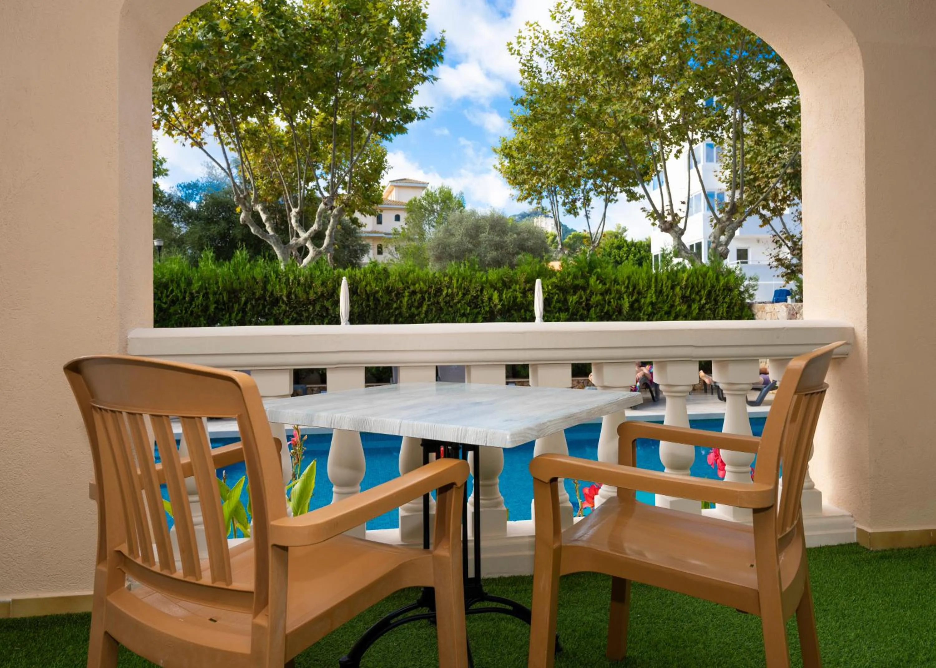 Balcony/Terrace in Apartamentos S'Olivera