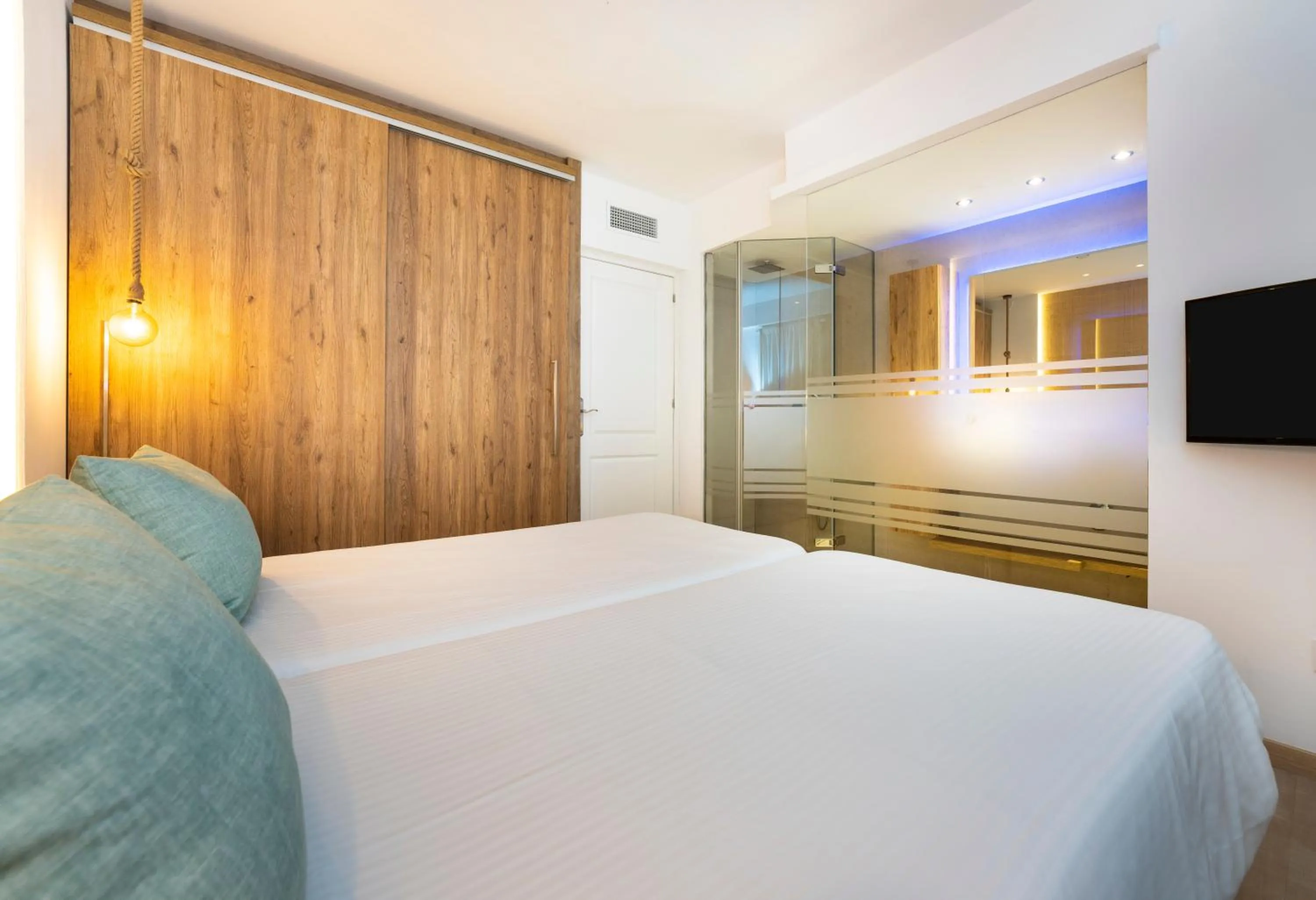 Bed in Apartamentos S'Olivera