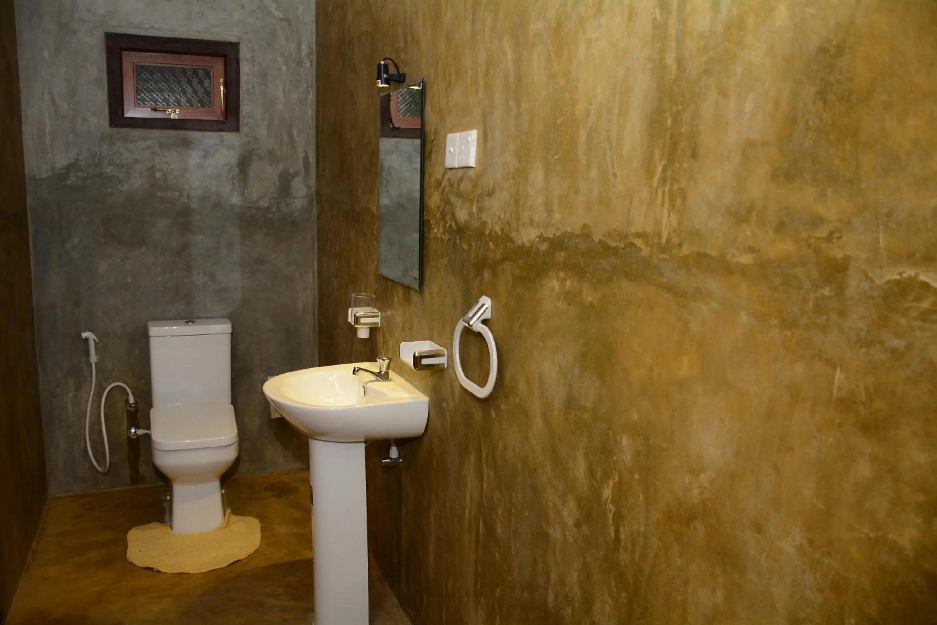 Toilet in Negombo The Nature Villa and Cabanas
