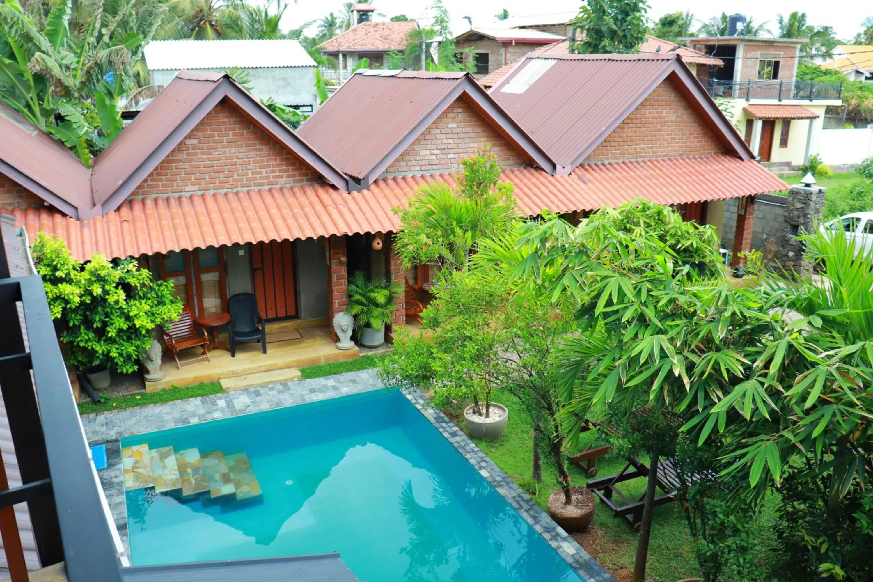 Property building in Negombo The Nature Villa and Cabanas