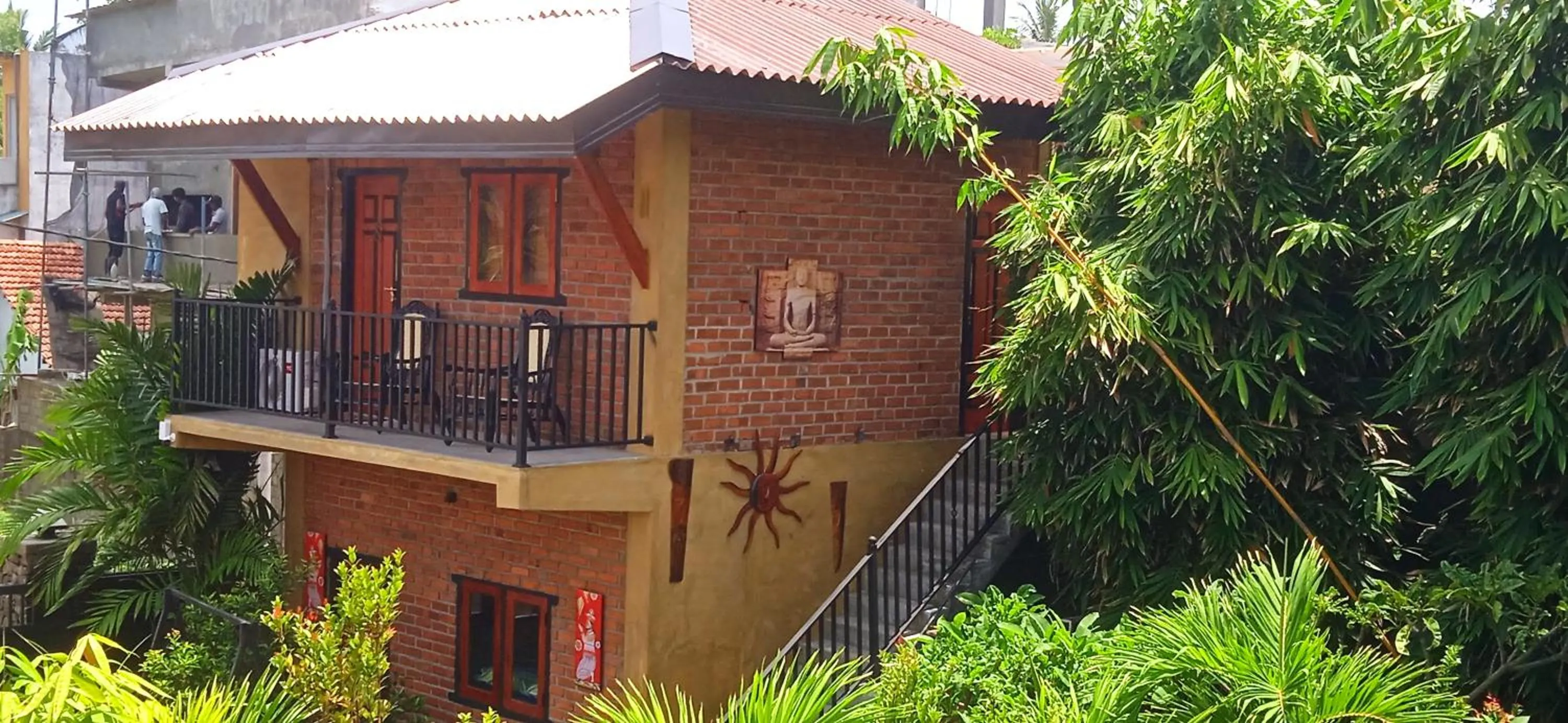 Garden in Negombo The Nature Villa and Cabanas