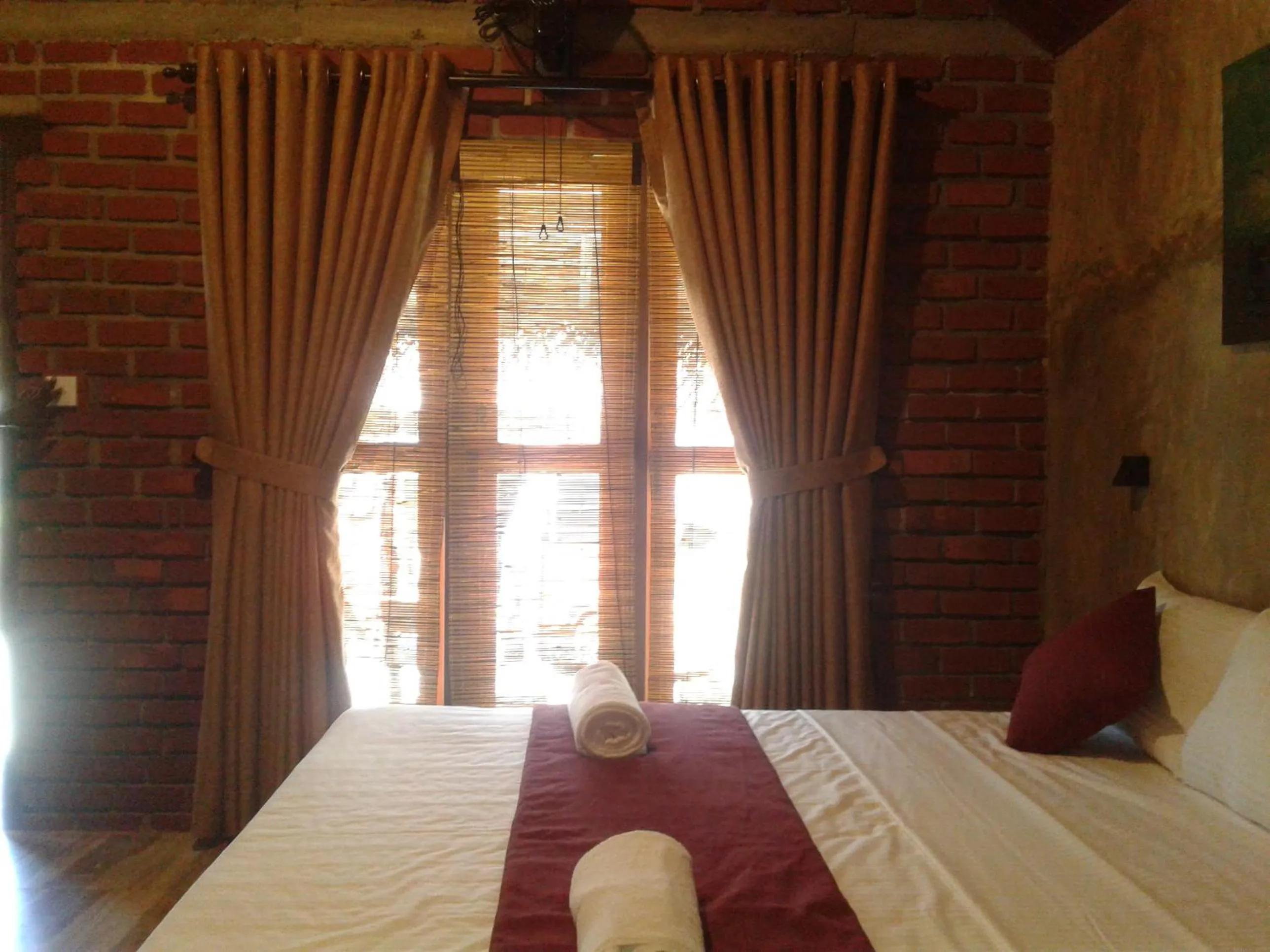 Bed in Negombo The Nature Villa and Cabanas
