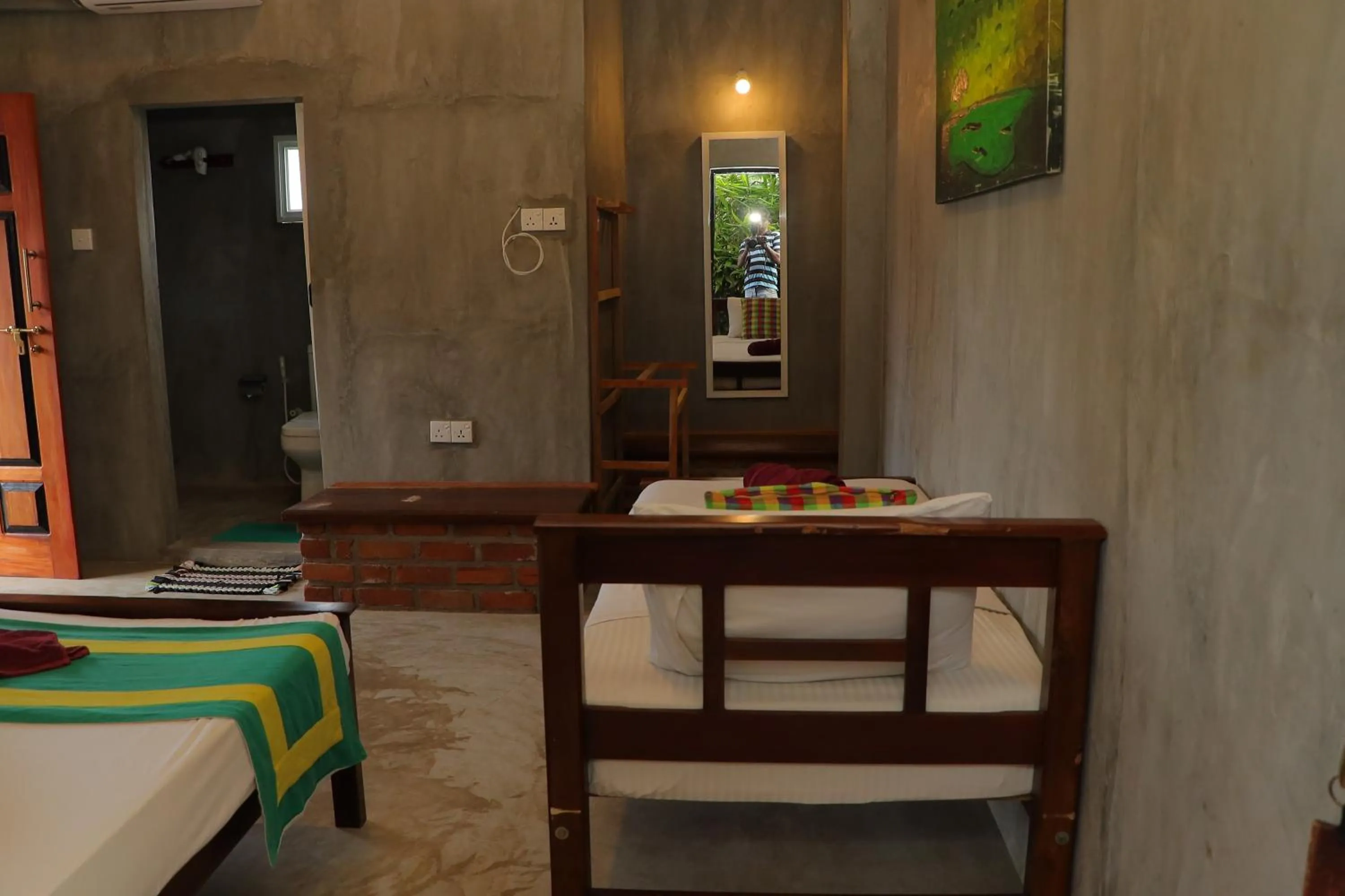 Bed in Negombo The Nature Villa and Cabanas