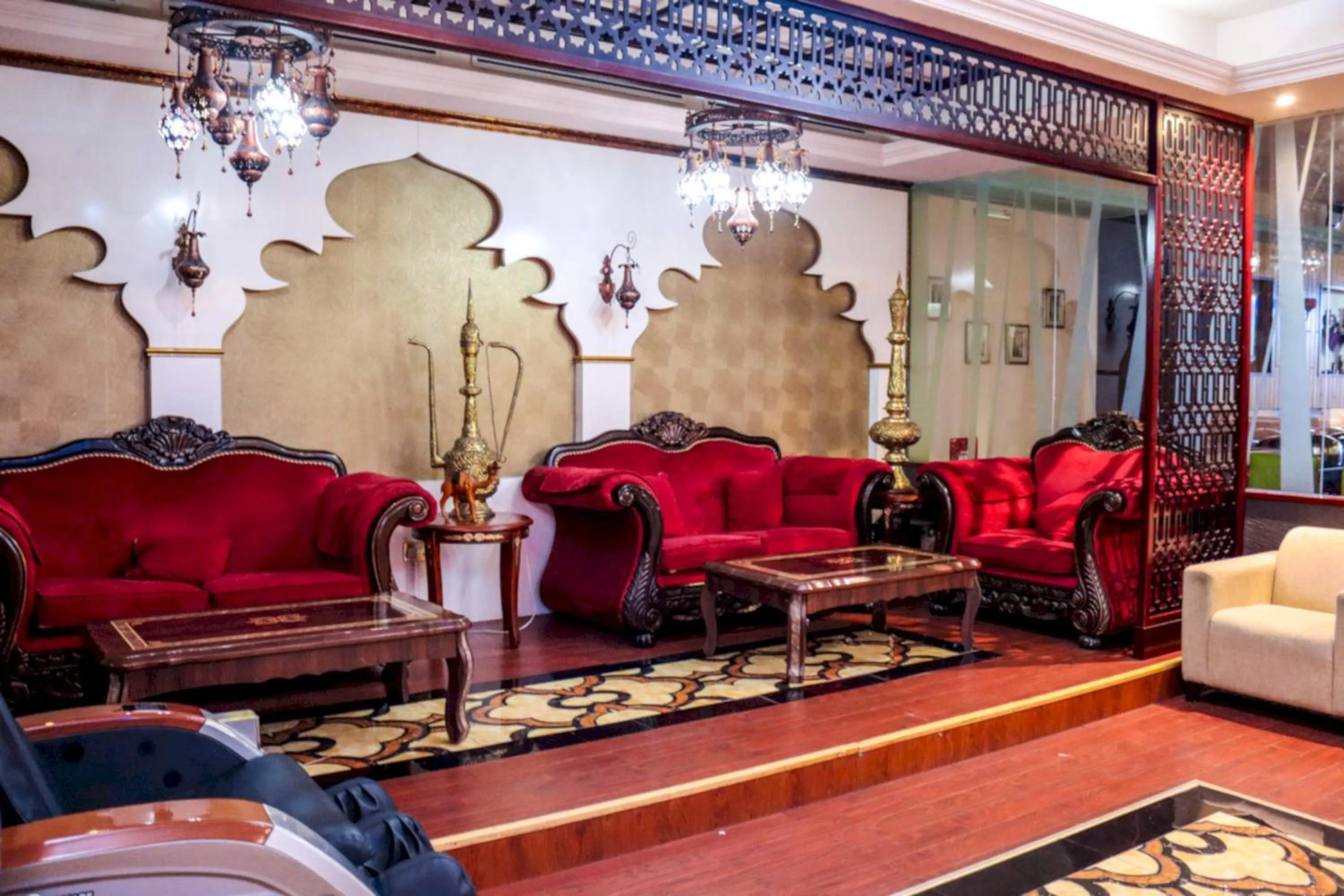 Seating area in Phoenix Hotel Dubai