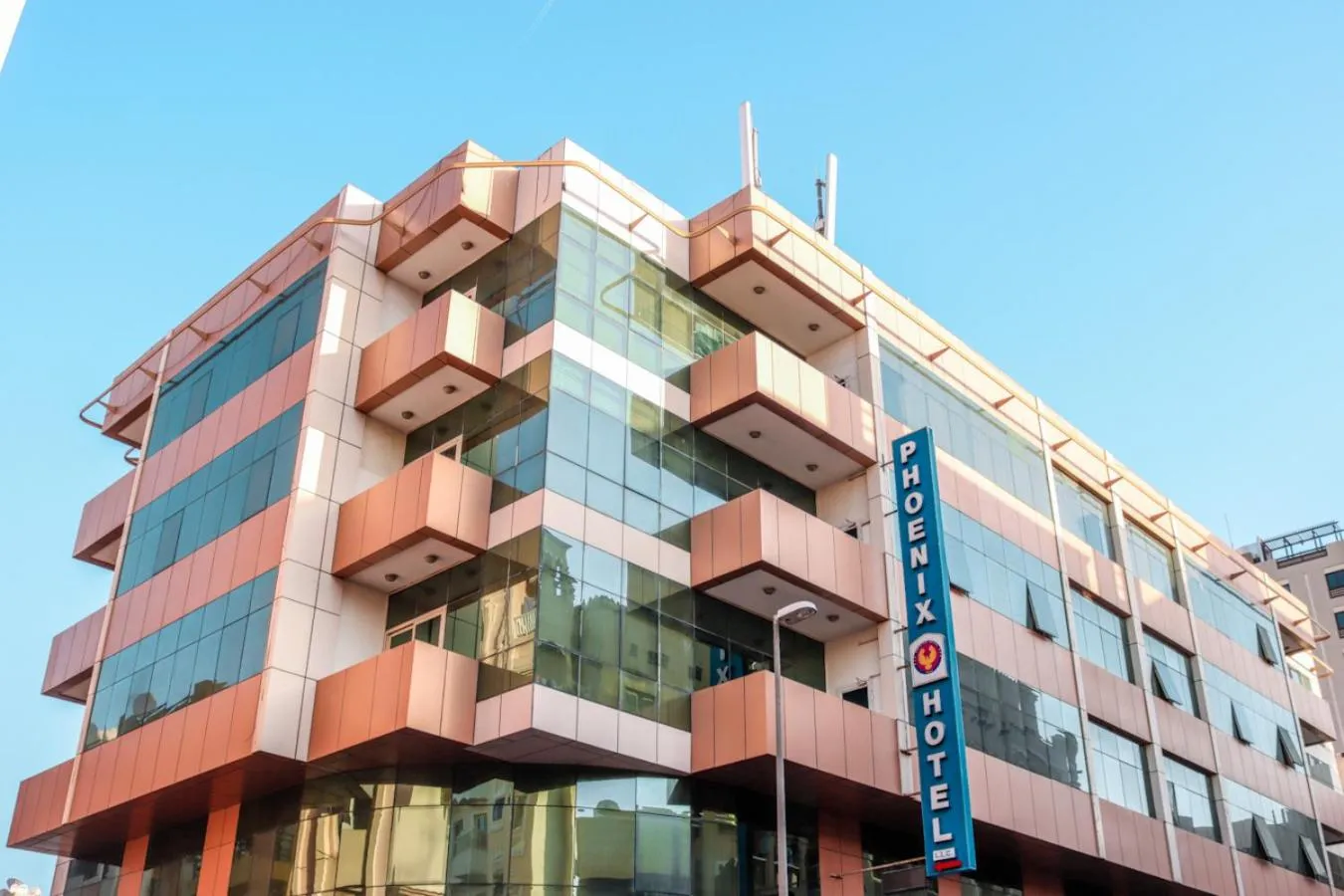 Property building in Phoenix Hotel Dubai