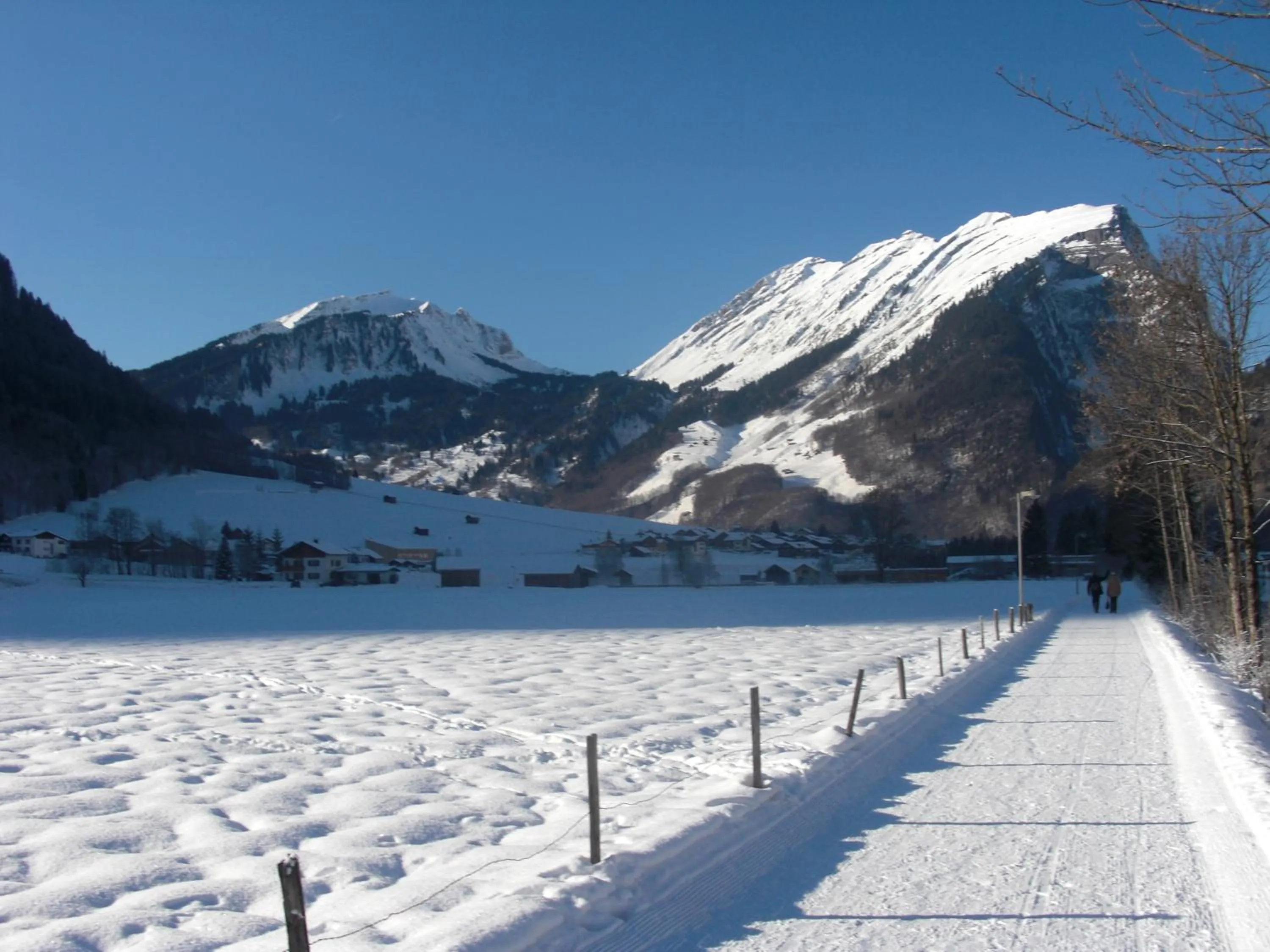 Das Schiff in den Bergen