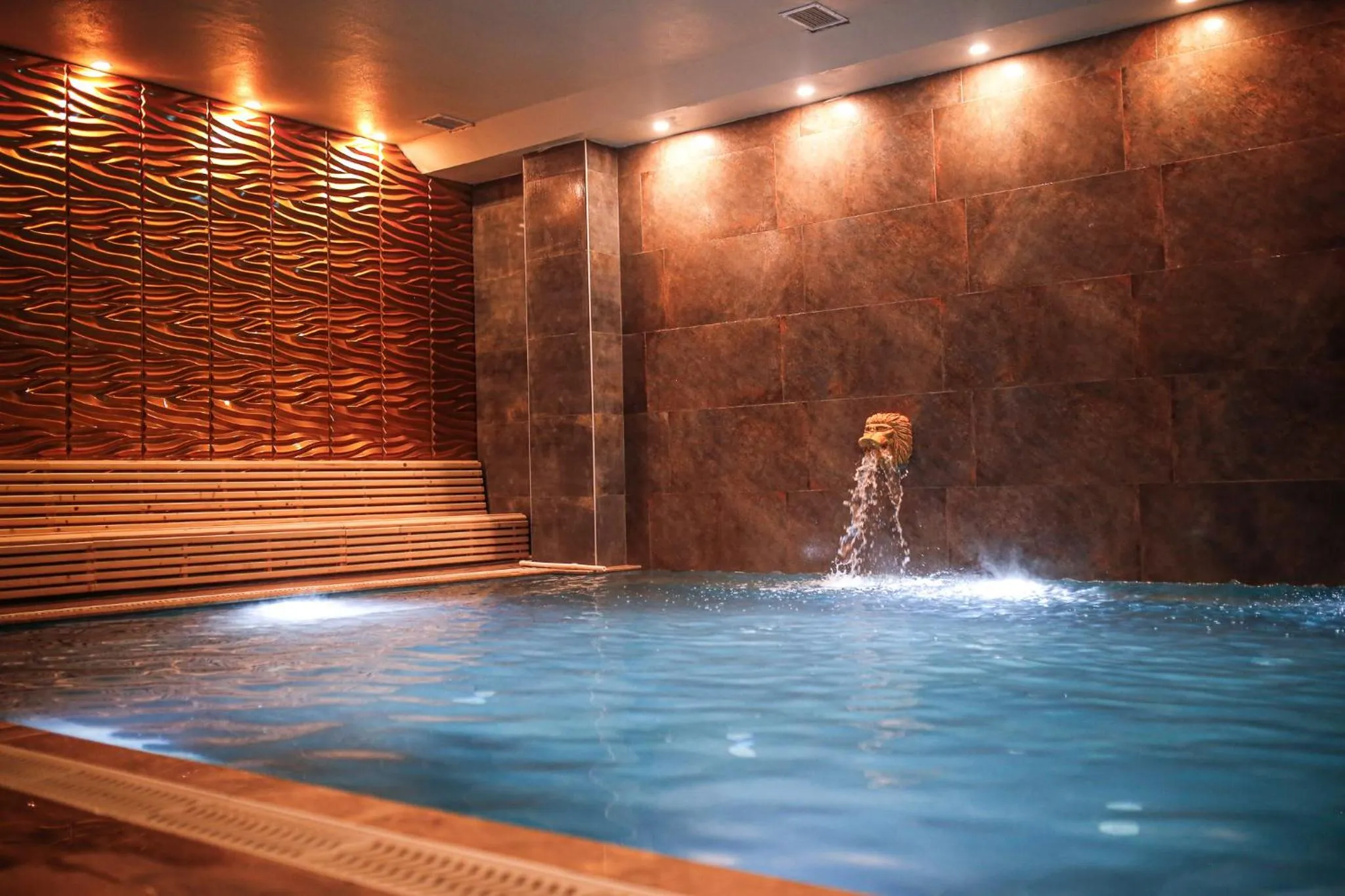 Hot Spring Bath in Vital Thermal Hotel & SPA