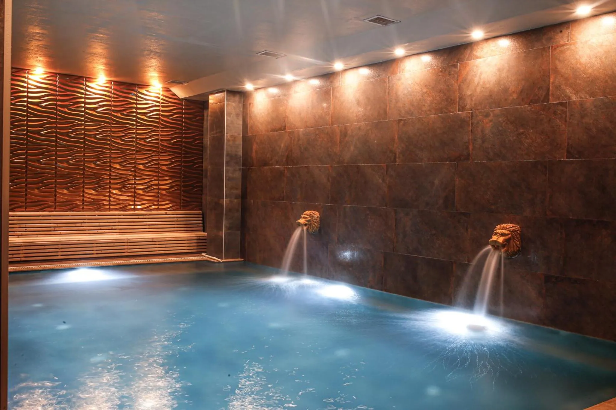 Hot Spring Bath in Vital Thermal Hotel & SPA