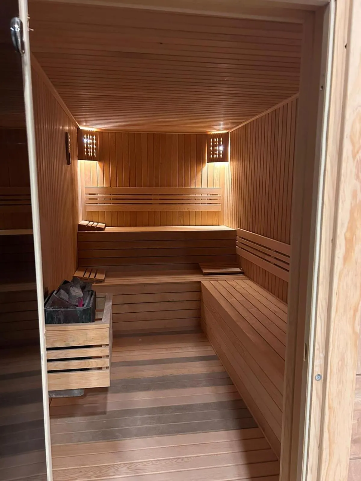 Sauna in Vital Thermal Hotel & SPA
